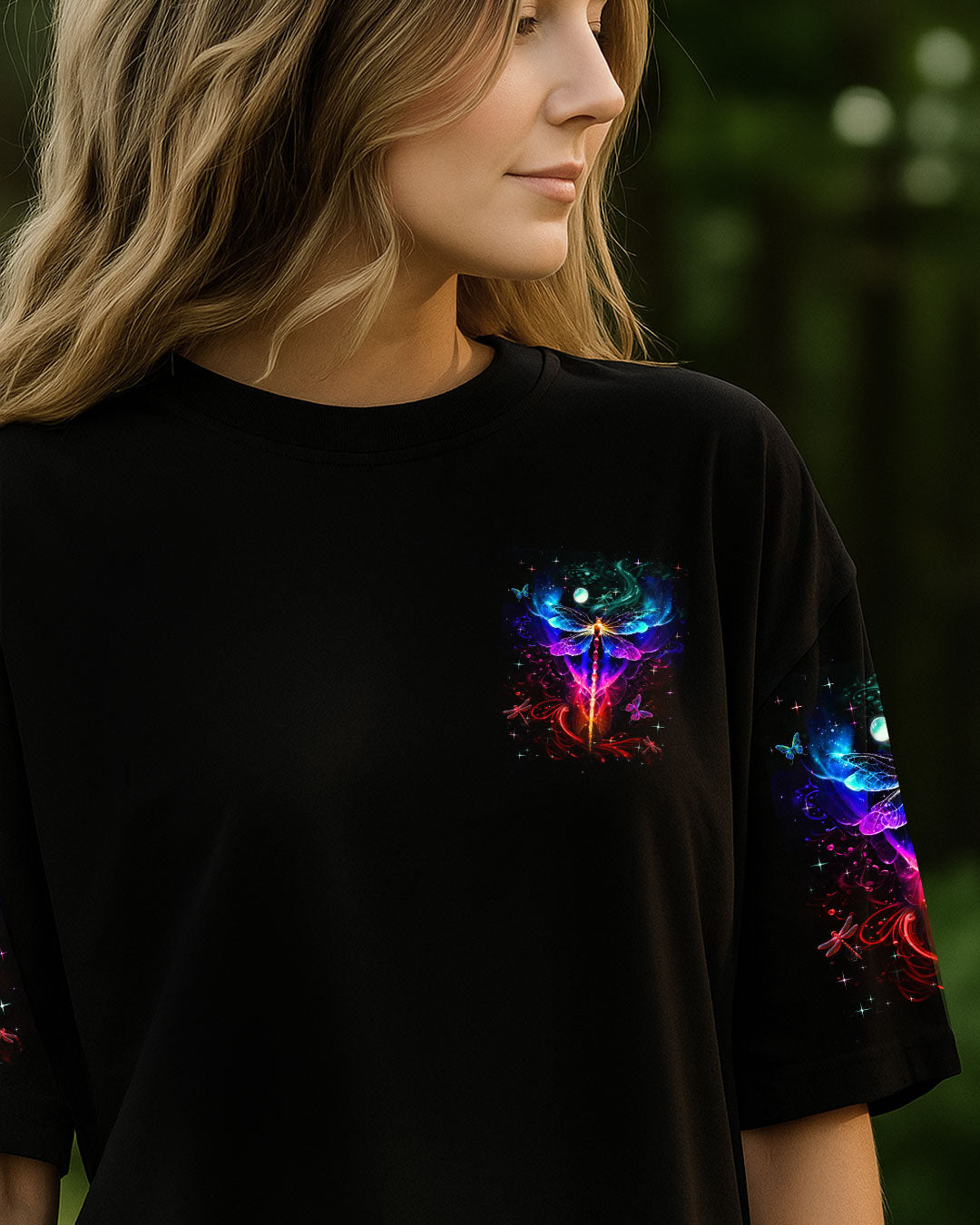 MAY YOU TOUCH DRAGONFLIES AND STARS ALL OVER PRINT - YHHN1909254