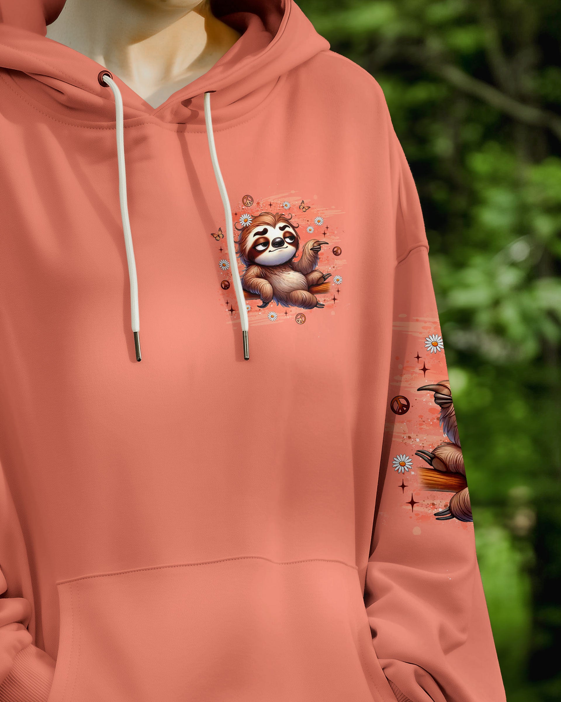I AM TEMPORARILY OUT OF ORDER SLOTH ALL OVER PRINT - YHLT1909252