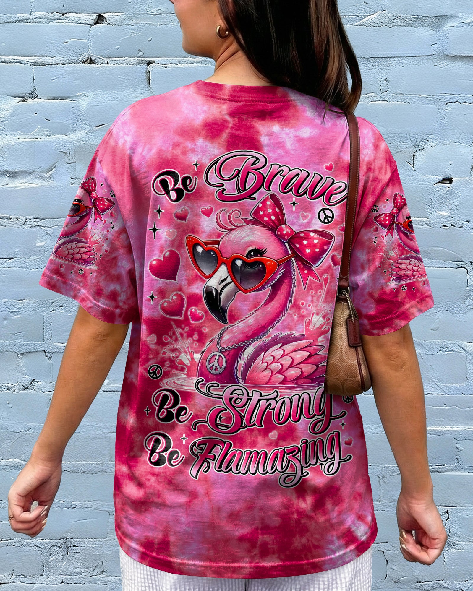 BE FLAMAZING PINK ALL OVER PRINT - TYLN0405261