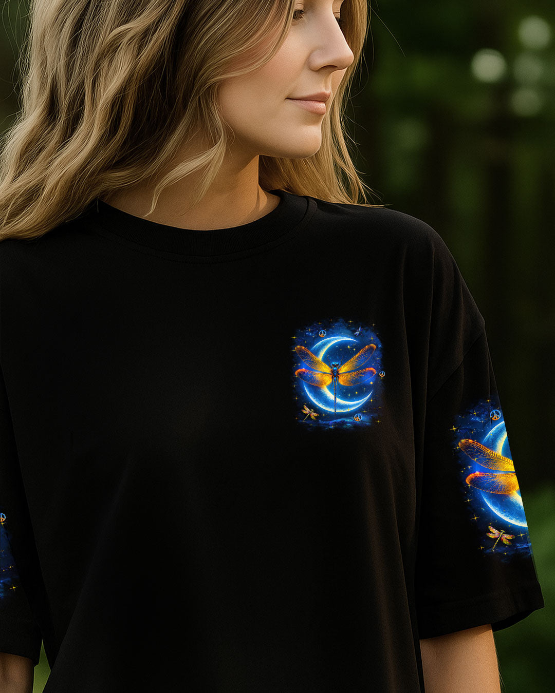 FLY ME TO THE MOON DRAGONFLY ALL OVER PRINT - YHHN0210251