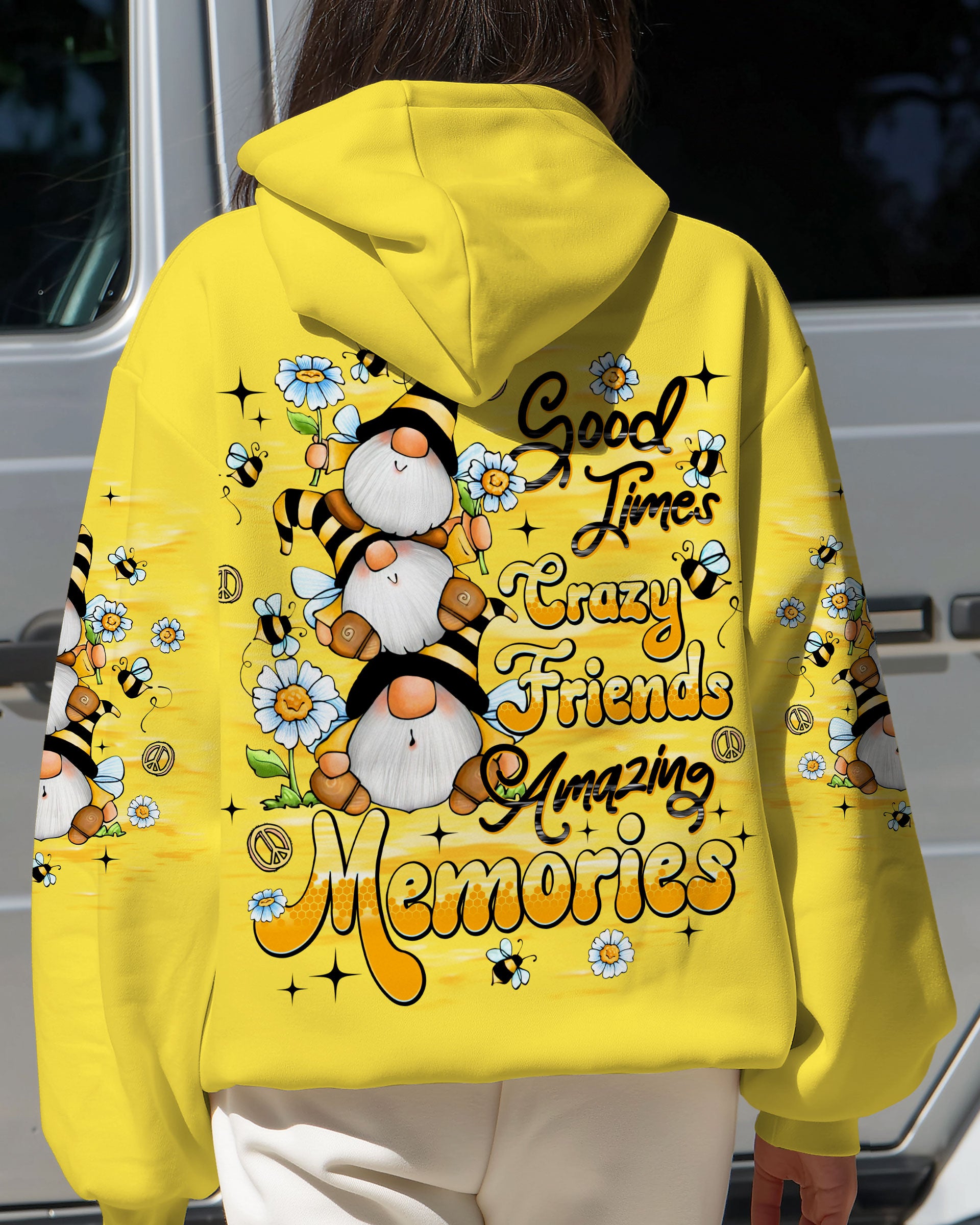 GOOD TIMES CRAZY FRIEND GNOME ALL OVER PRINT  - TLNT2008251