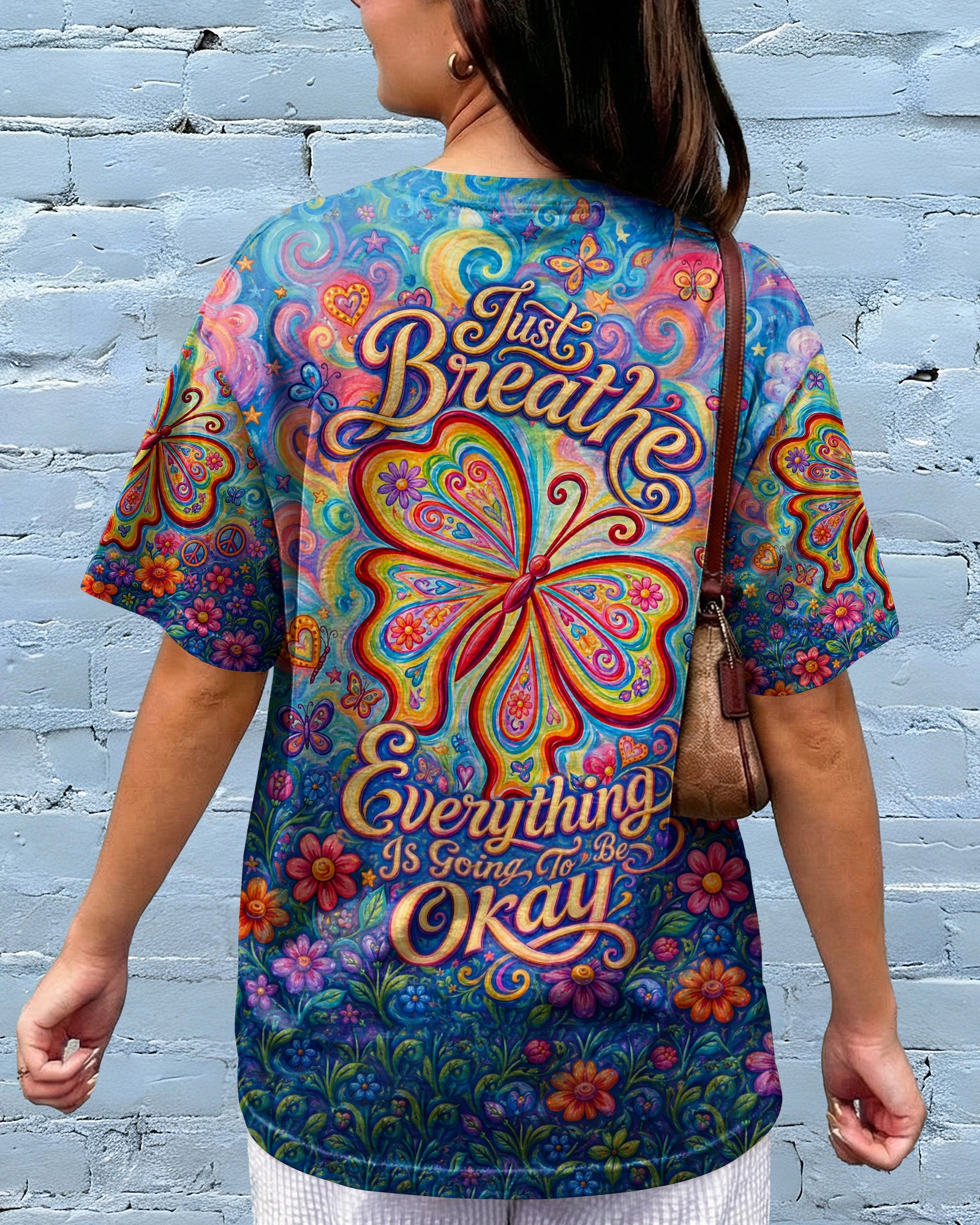 JUST BREATHE BUTTERFLY ALL OVER PRINT - TLTW1205262