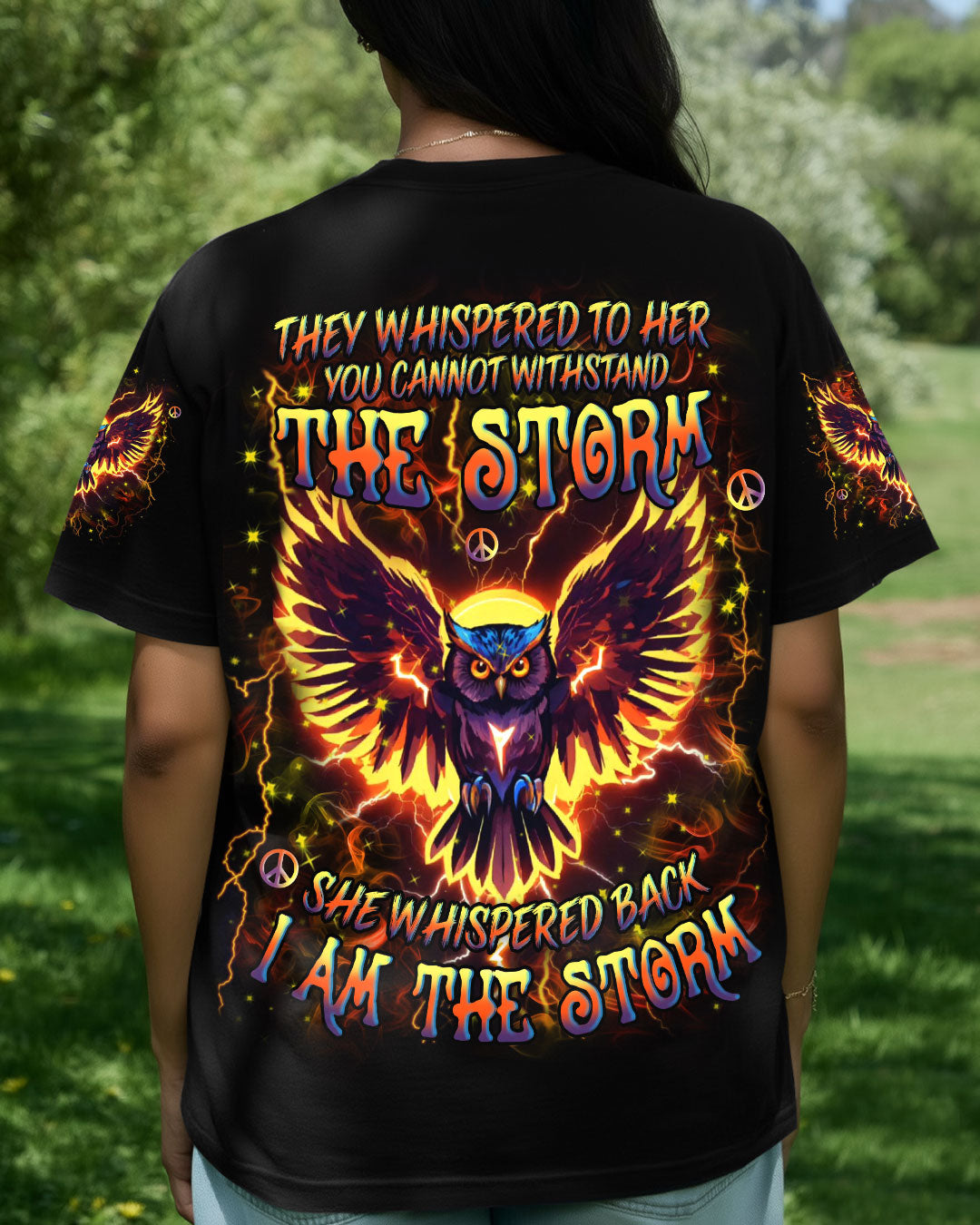 I AM THE STORM OWL ALL OVER PRINT - YHHN0511252