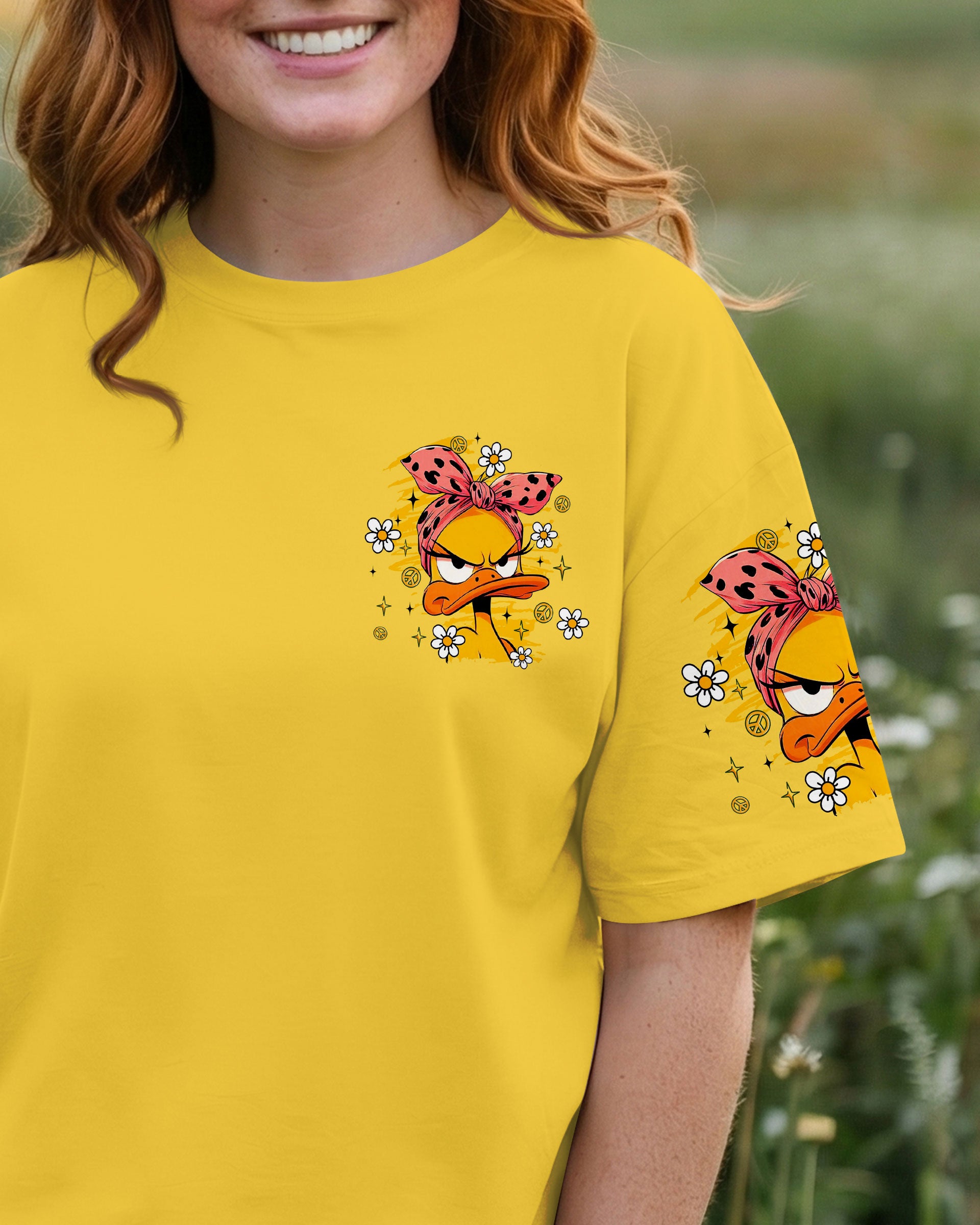 APPARENTLY I HAVE AN ATTITUDE WHO KNEW DUCK ALL OVER PRINT - TLTW0403261