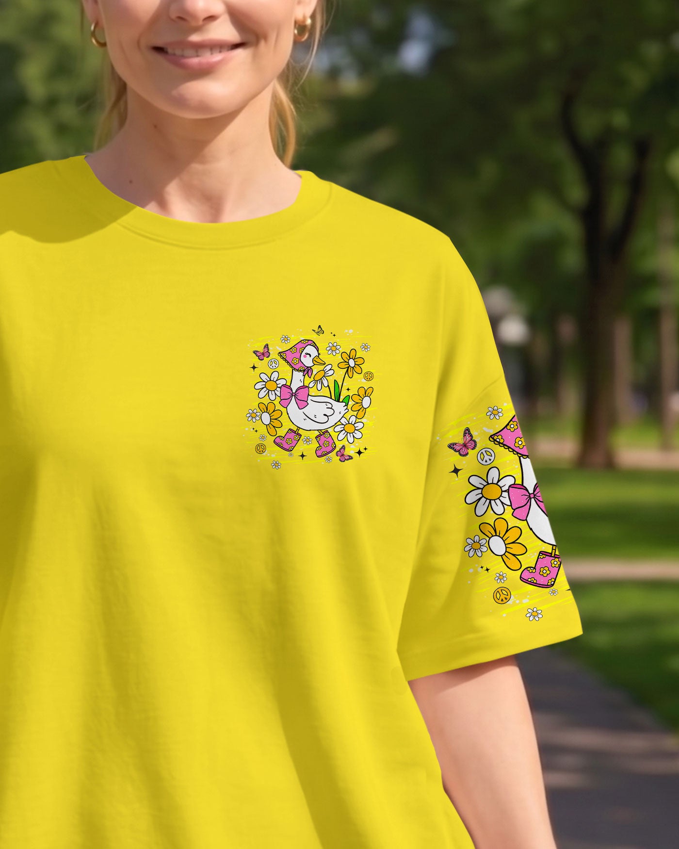 SILLY GOOSE ON THE LOOSE ALL OVER PRINT - TLHN2107263