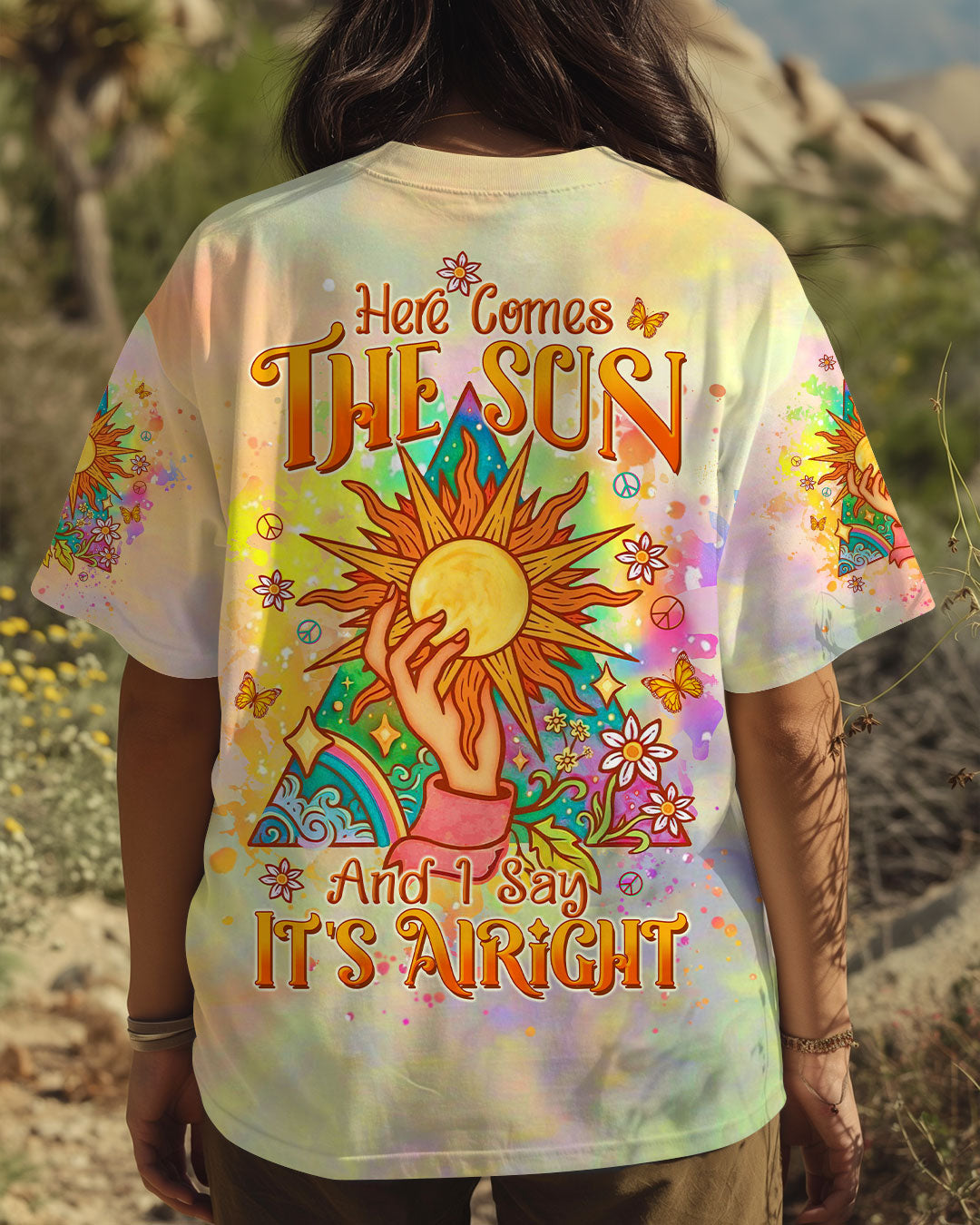 HERE COMES THE SUN ALL OVER PRINT - TLTW1608244