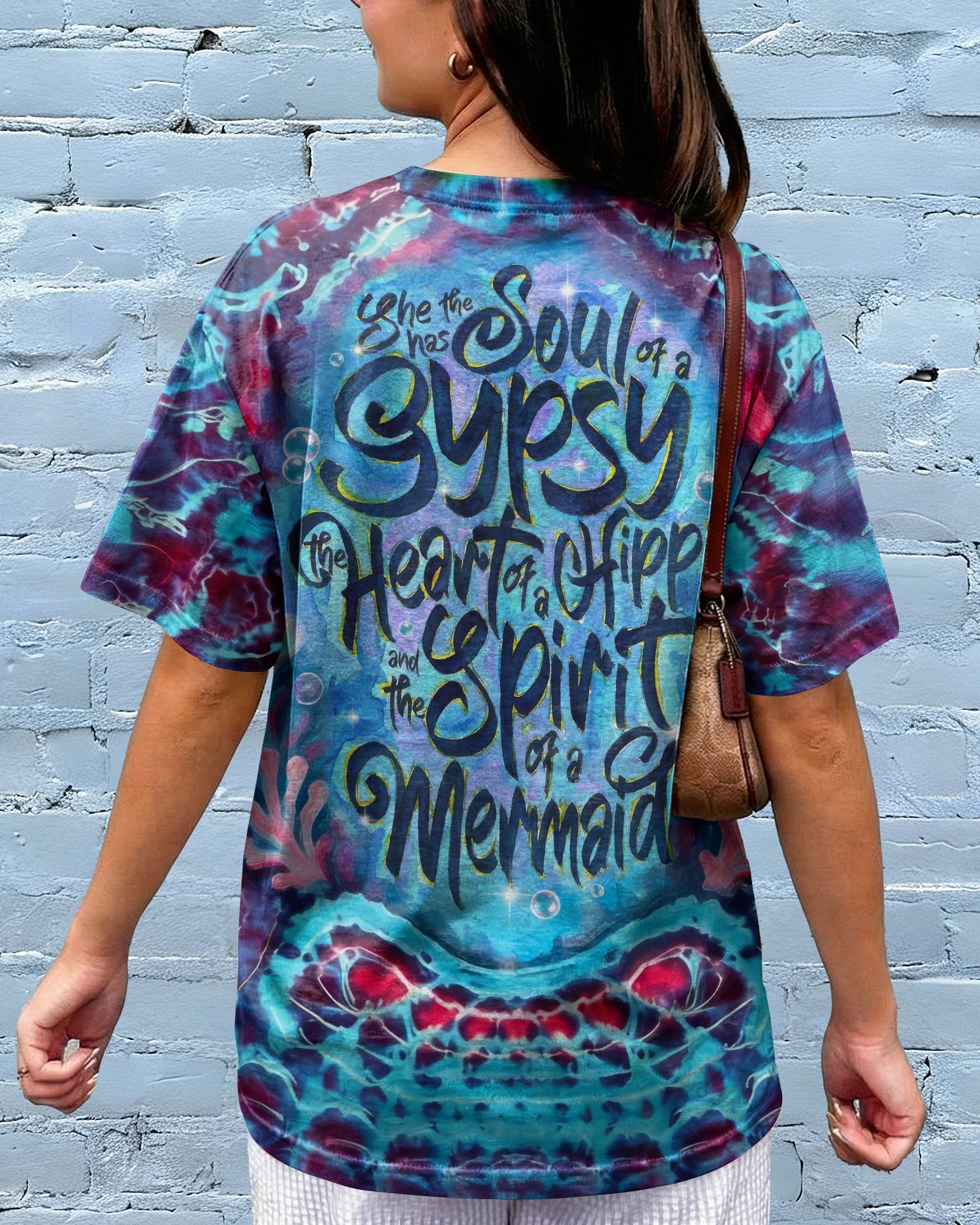 MERMAID SPIRIT FLOW ALL OVER PRINT - KM0604261