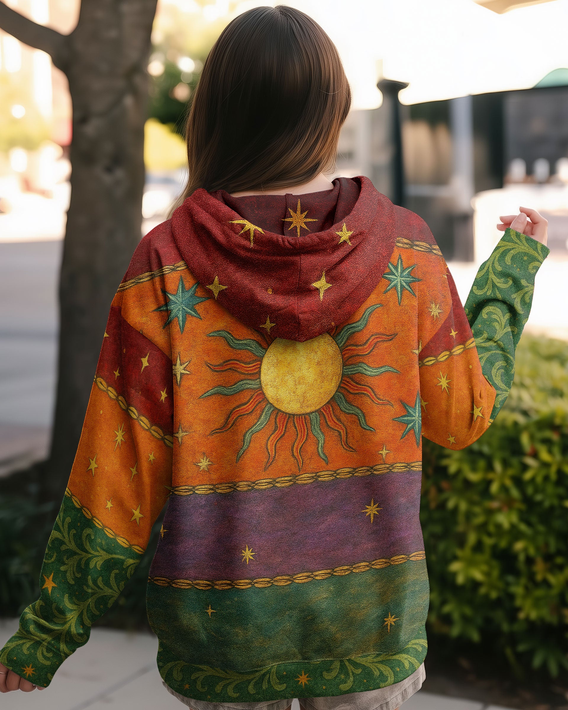 HIPPIE SUN RETRO ALL OVER PRINT - TLNT2711252