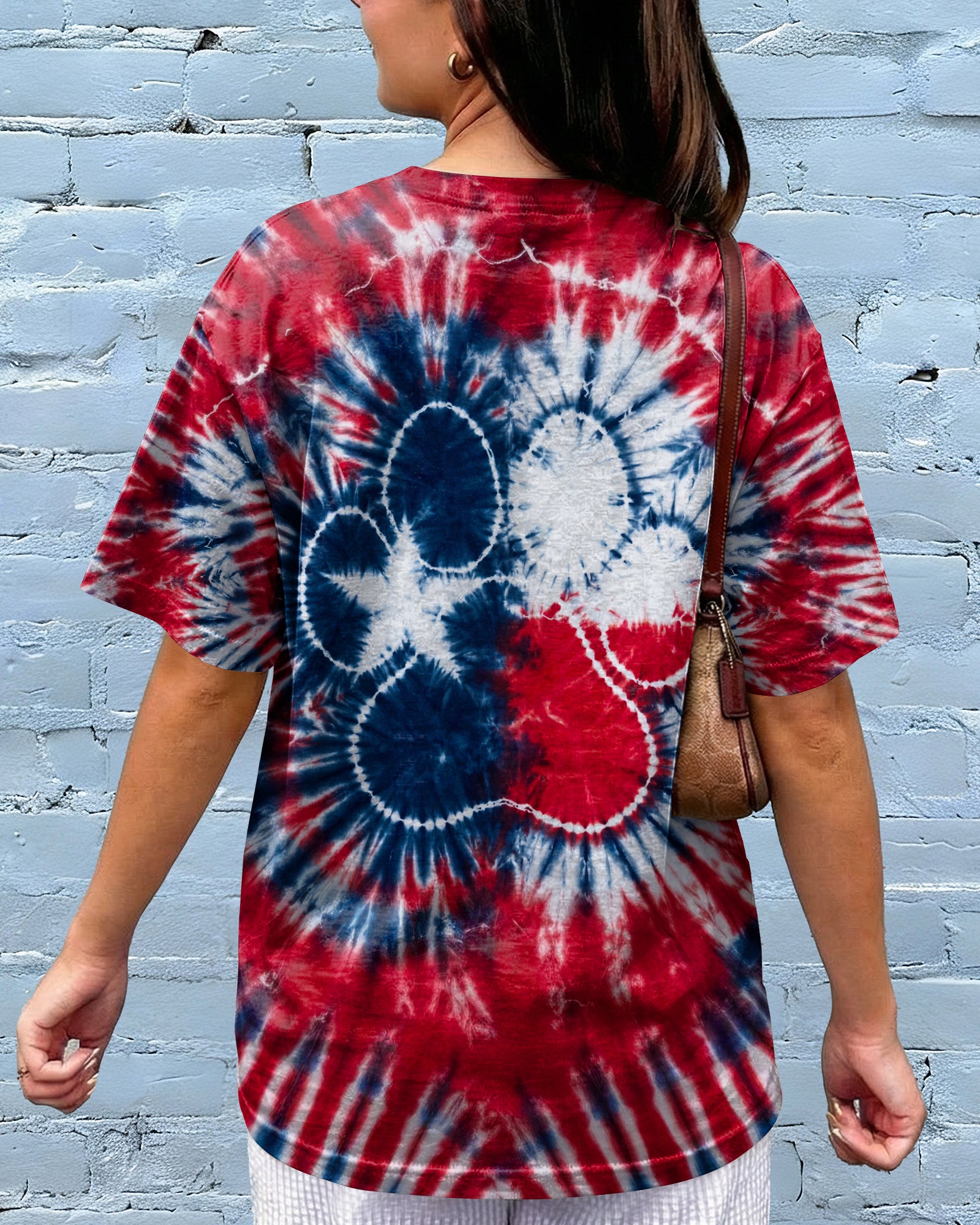 TEXAS PAW PRINT BURST ALL OVER PRINT   - TLTW1206262