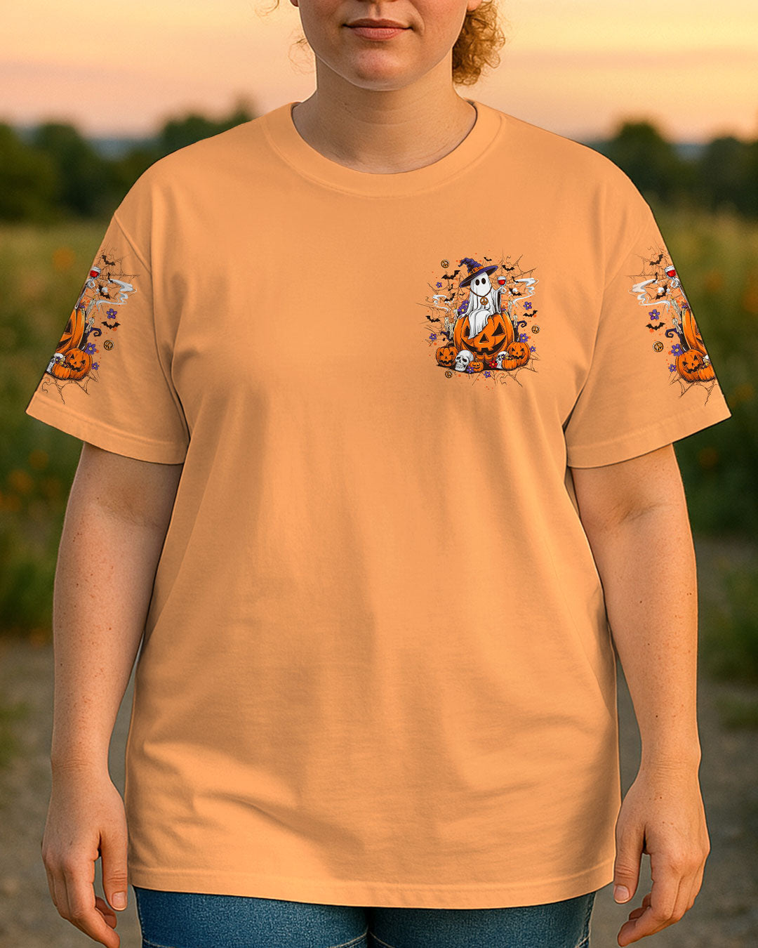 DRINK UP WITCHES HALLOWEEN BOO ALL OVER PRINT - YHLT1507252