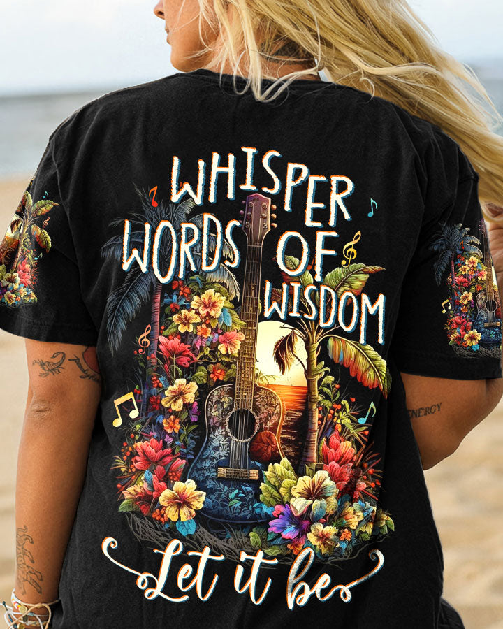 WHISPER WORDS OF WISDOM TROPICAL GUITAR ALL OVER PRINT - TLTW2504231