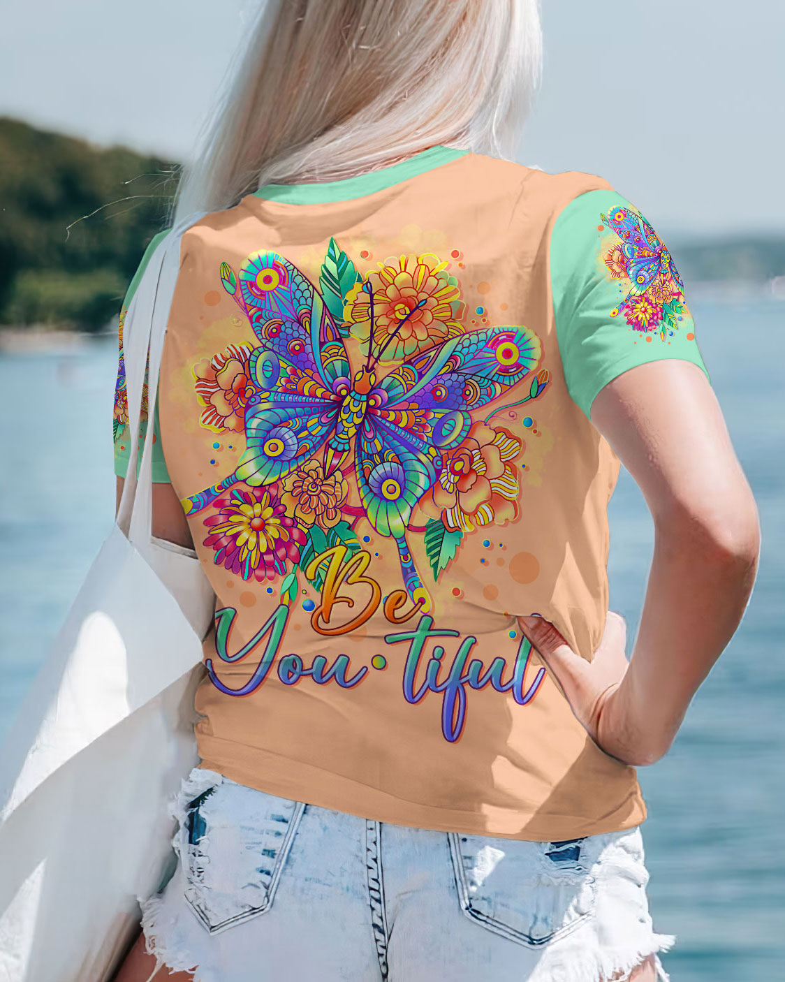 BE YOU TIFUL BUTTERFLY ALL OVER PRINT - TLTR1005231