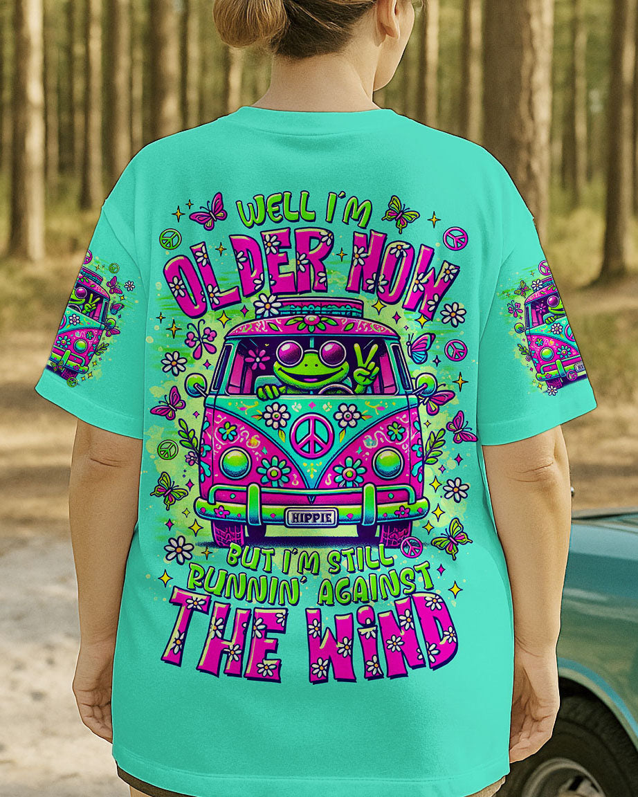 RUNNING AGAINST THE WIND BUS FROG ALL OVER PRINT - TLTR2107251