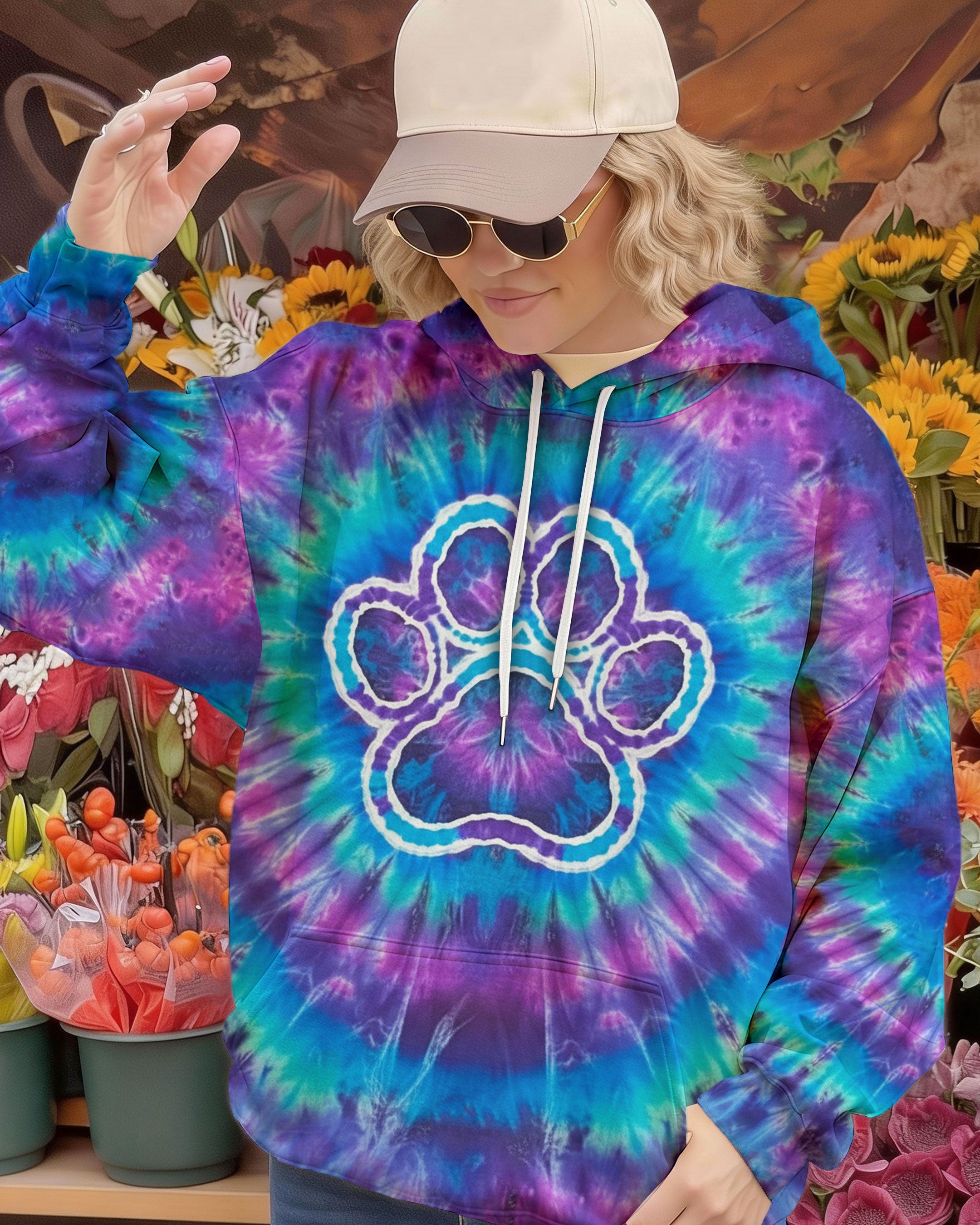 NEBULA PAW ALL OVER PRINT - YHHN3112253