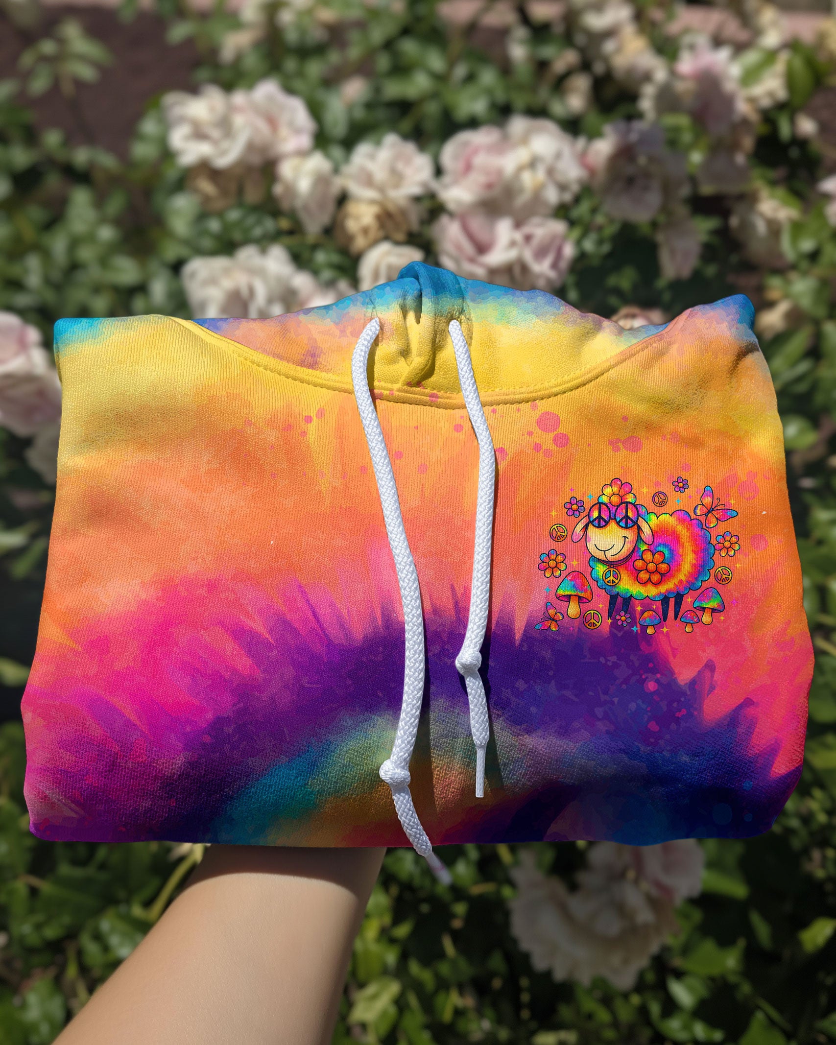 I'M NOT THE BLACK SHEEP TIE DYE ALL OVER PRINT  - TLTR1309252