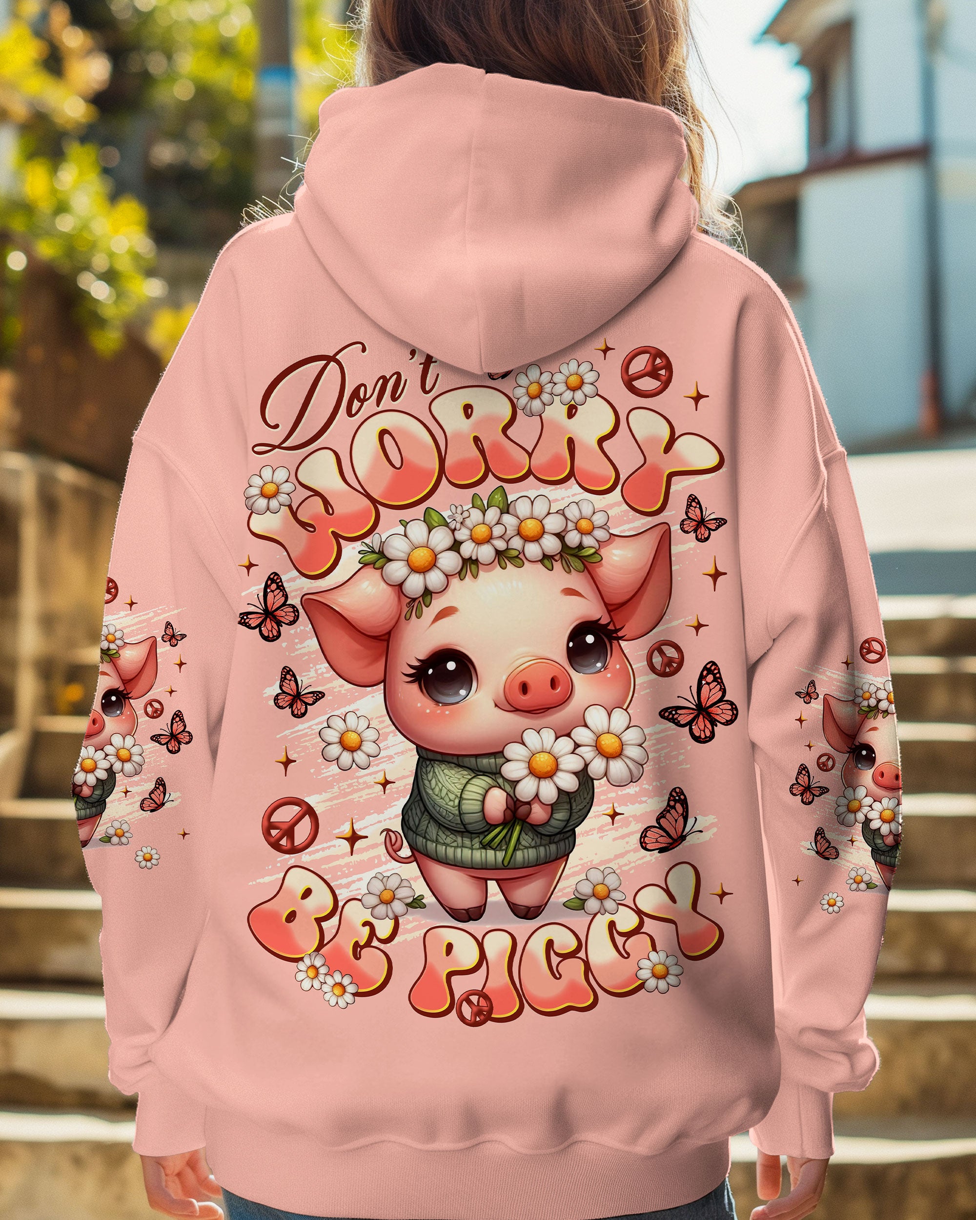 DON'T WORRY BE PIGGY PIG ALL OVER PRINT - TLNT1507254