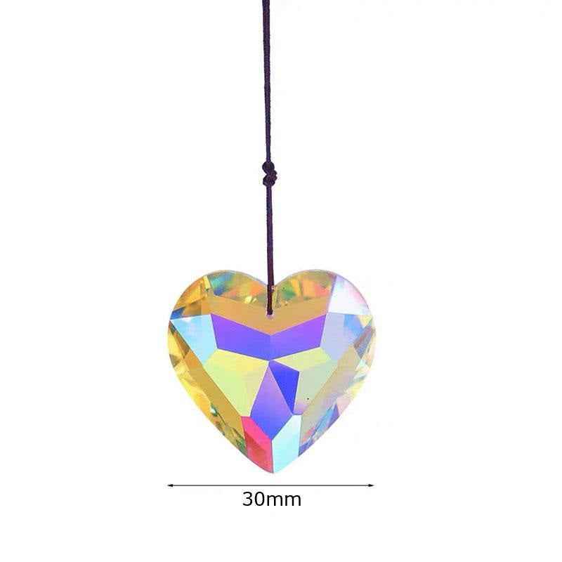🌈 Crystal Sun Suncatcher – Rainbow Prism Window Hanging
