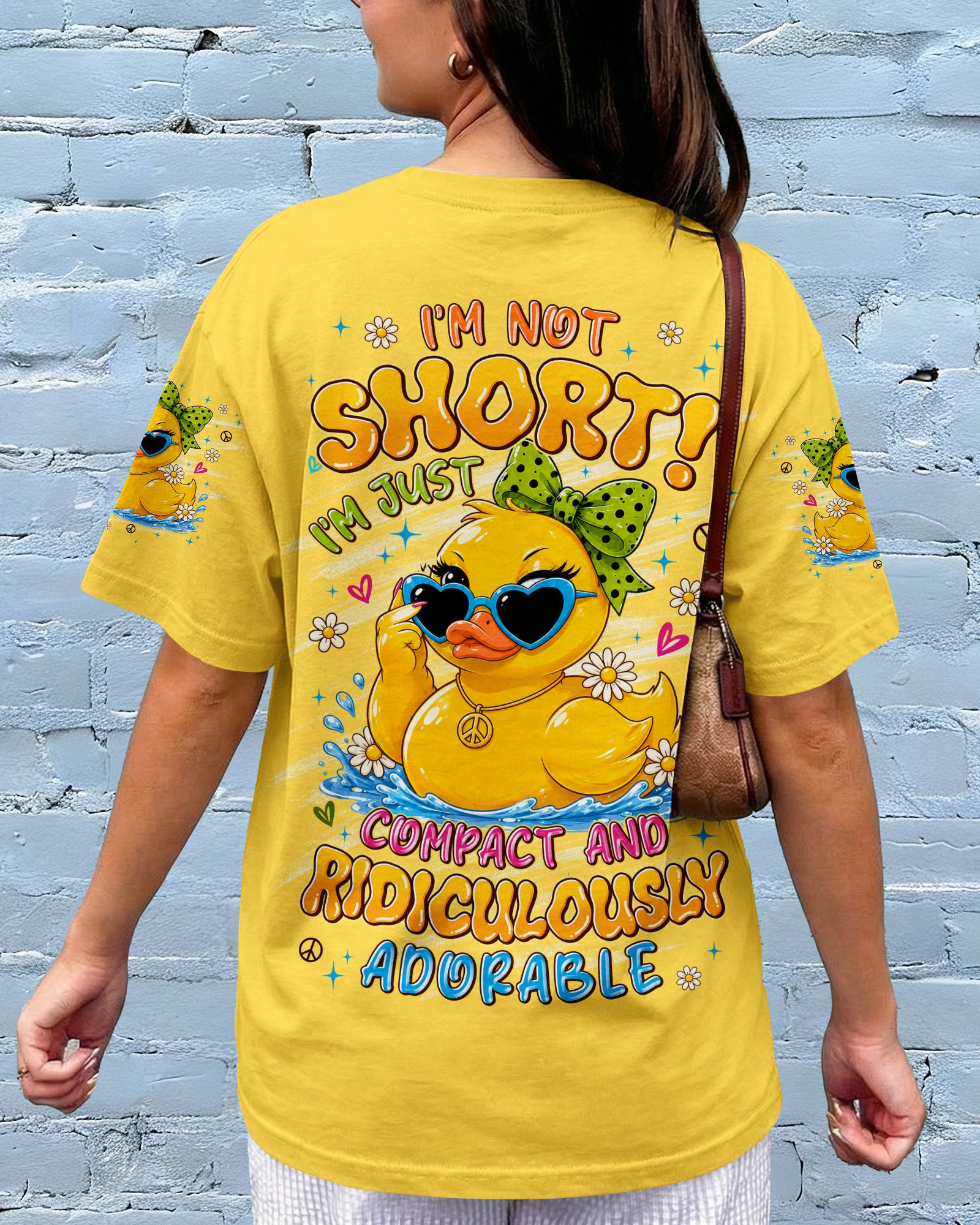 I'M NOT SHORT DUCK ALL OVER PRINT - TYLN1307263