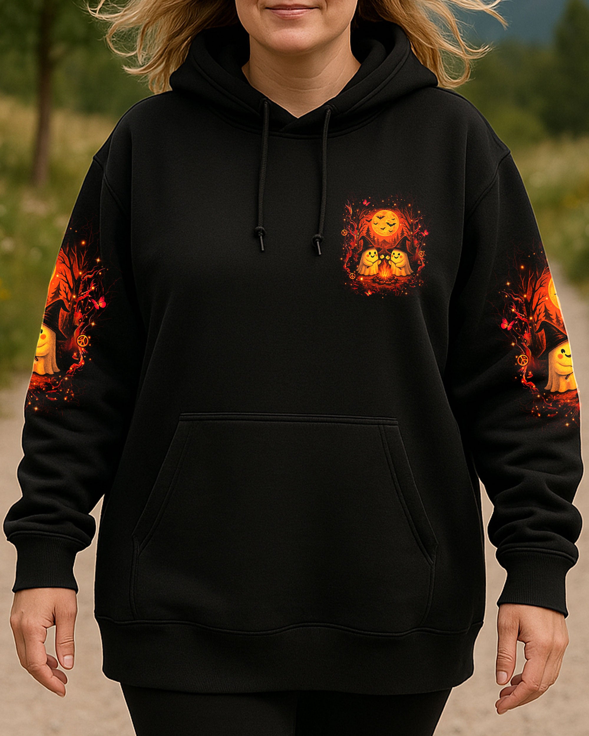 GOOD TIMES CRAZY FRIEND HALLOWEEN ALL OVER PRINT - YHLT2407253