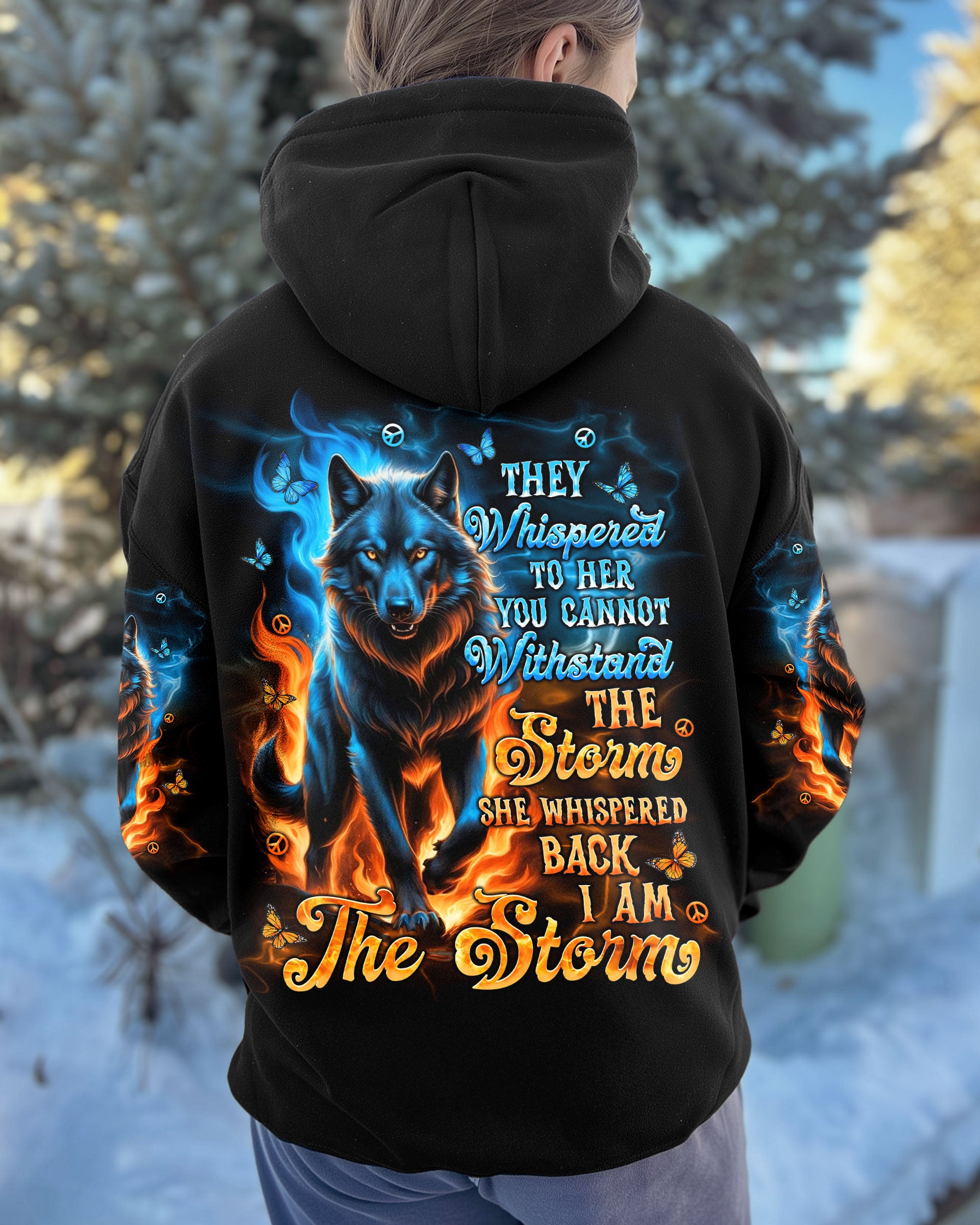 I AM THE STORM WOLF ALL OVER PRINT  - TLNT0908251