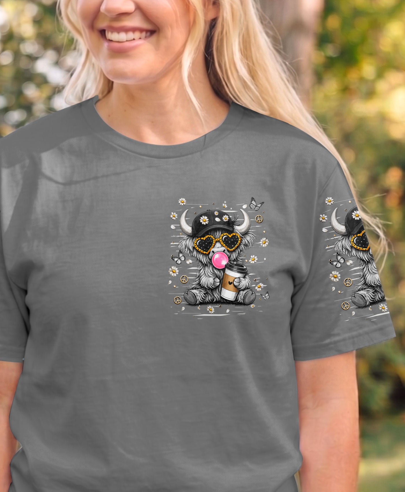 SUCK IT UP BUTTERCUP COW ALL OVER PRINT  - TLHN2505263