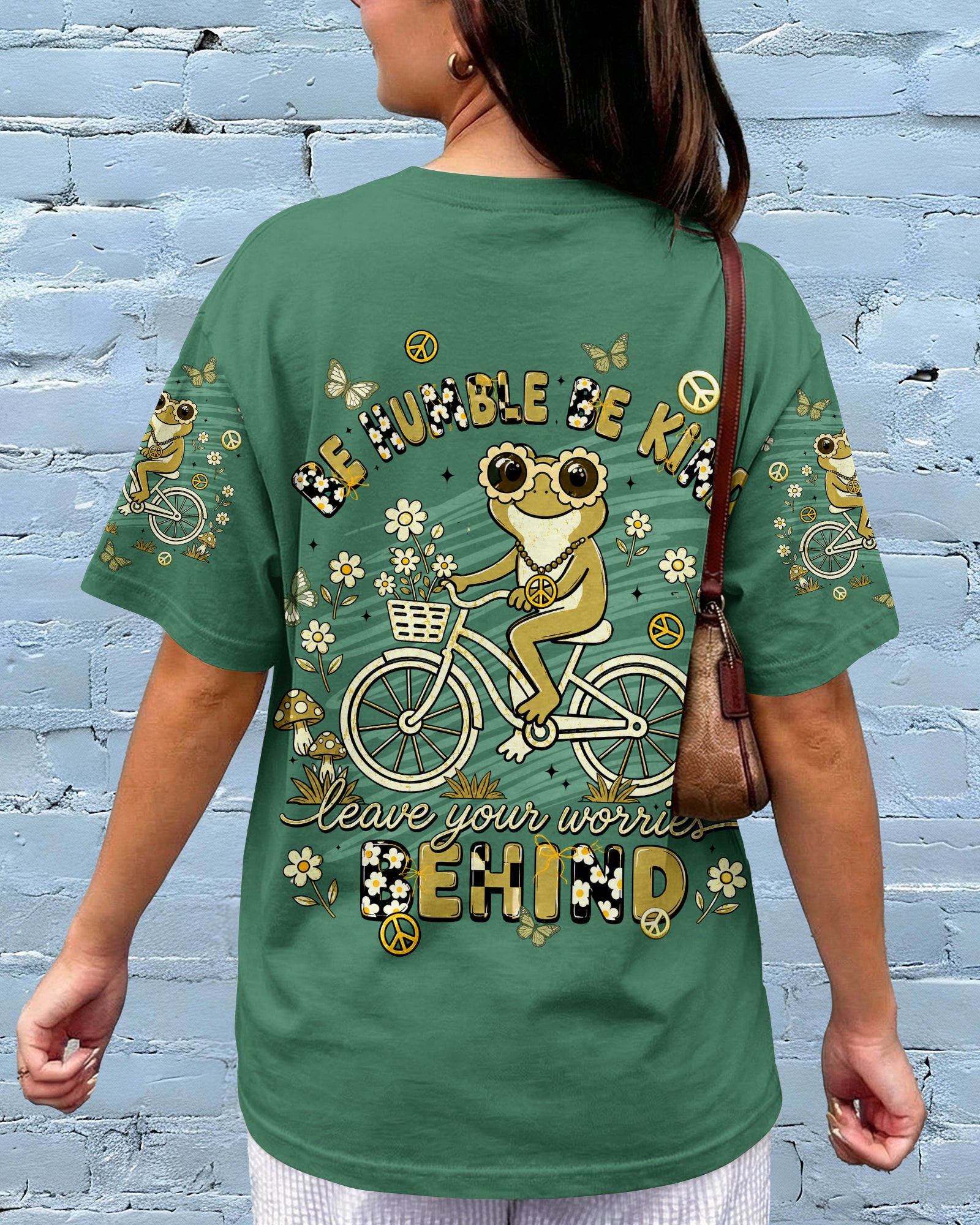 BE HUMBLE BE KIND FROG ALL OVER PRINT - TLNT1307263