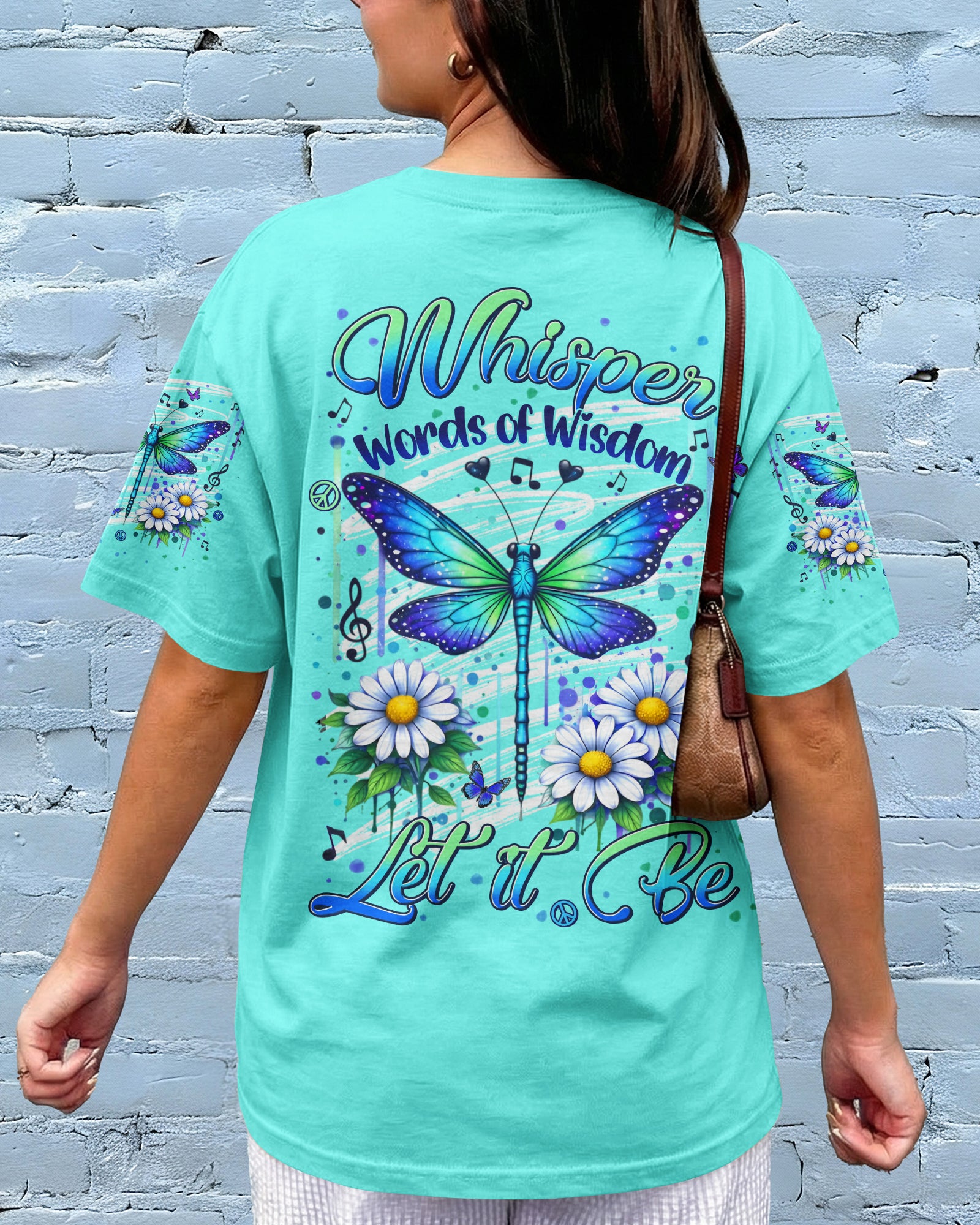 WHISPER WORDS OF WISDOM LET IT BE DRAGONFLY ALL OVER PRINT - TYLN0906263