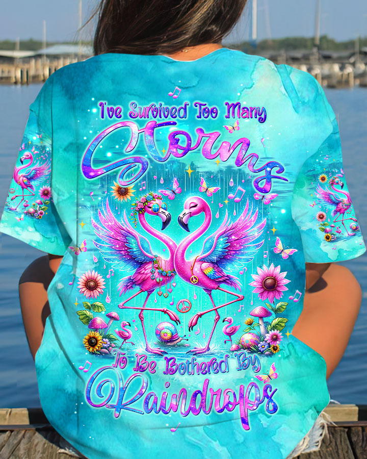 I'VE SURVIVED TOO MANY STORMS FLAMINGO ALL OVER PRINT - TLTW0706245
