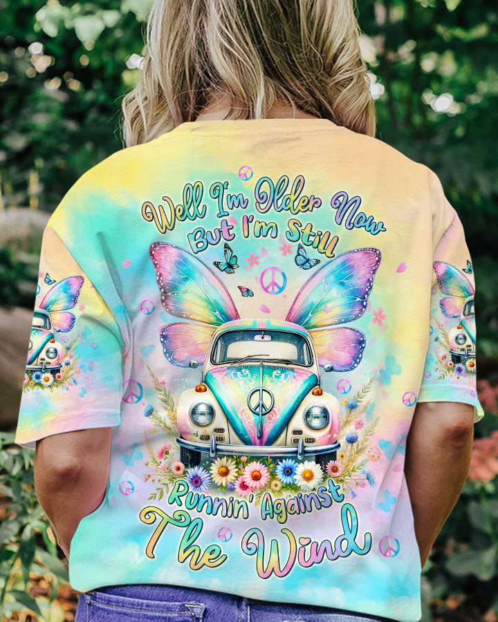 RUNNING AGAINST THE WIND CAR WINGS ALL OVER PRINT - TLTW1112232
