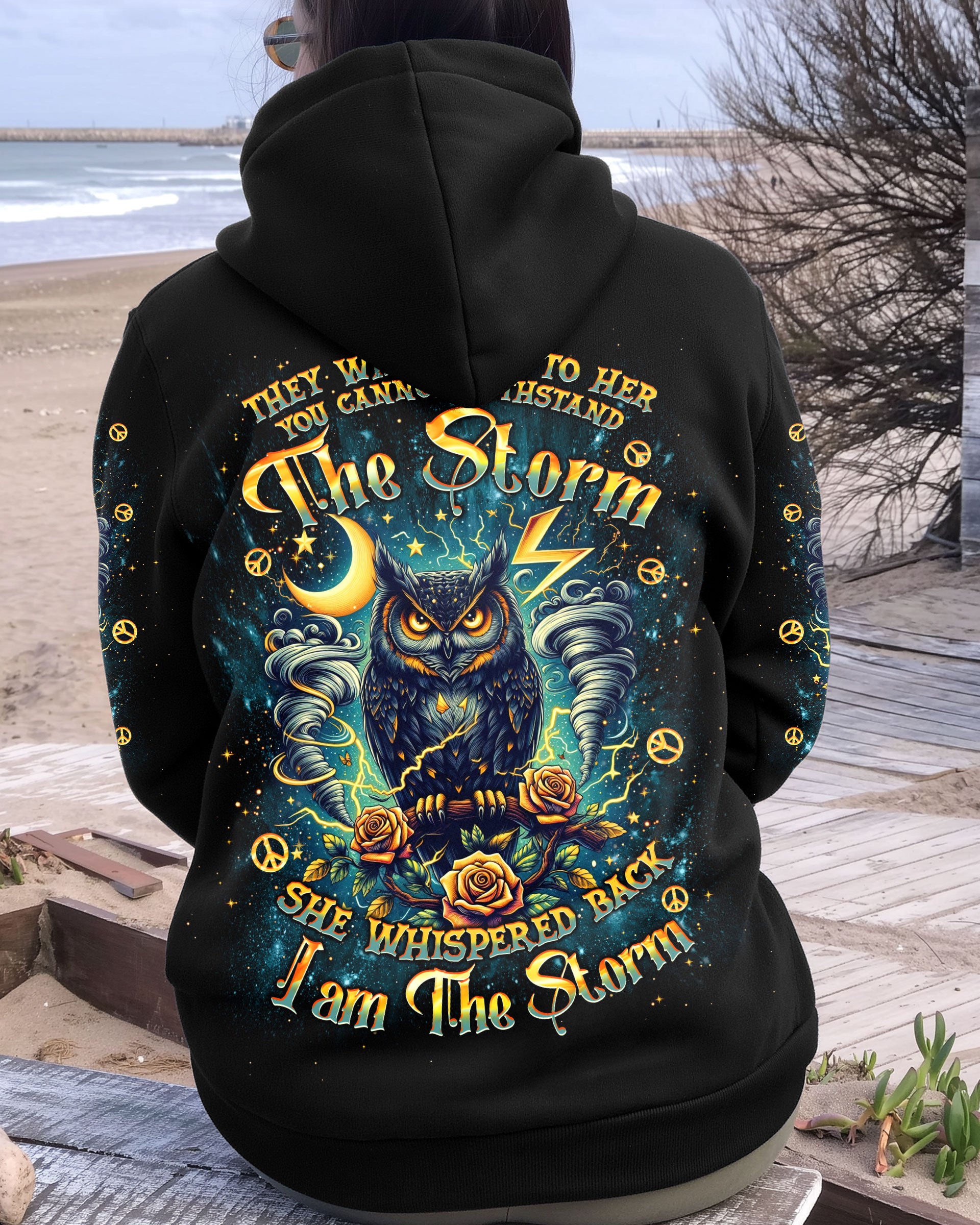 I AM THE STORM OWL ALL OVER PRINT - TLNT2309253
