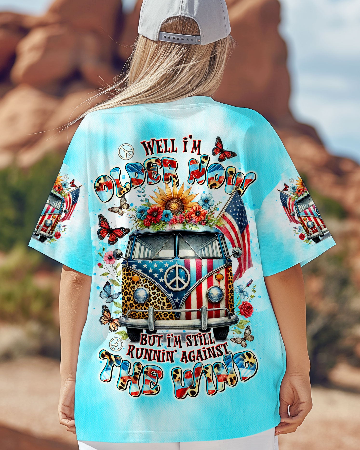 RUNNING AGAINST THE WIND TIE DYE ALL OVER PRINT - TLTR1505253