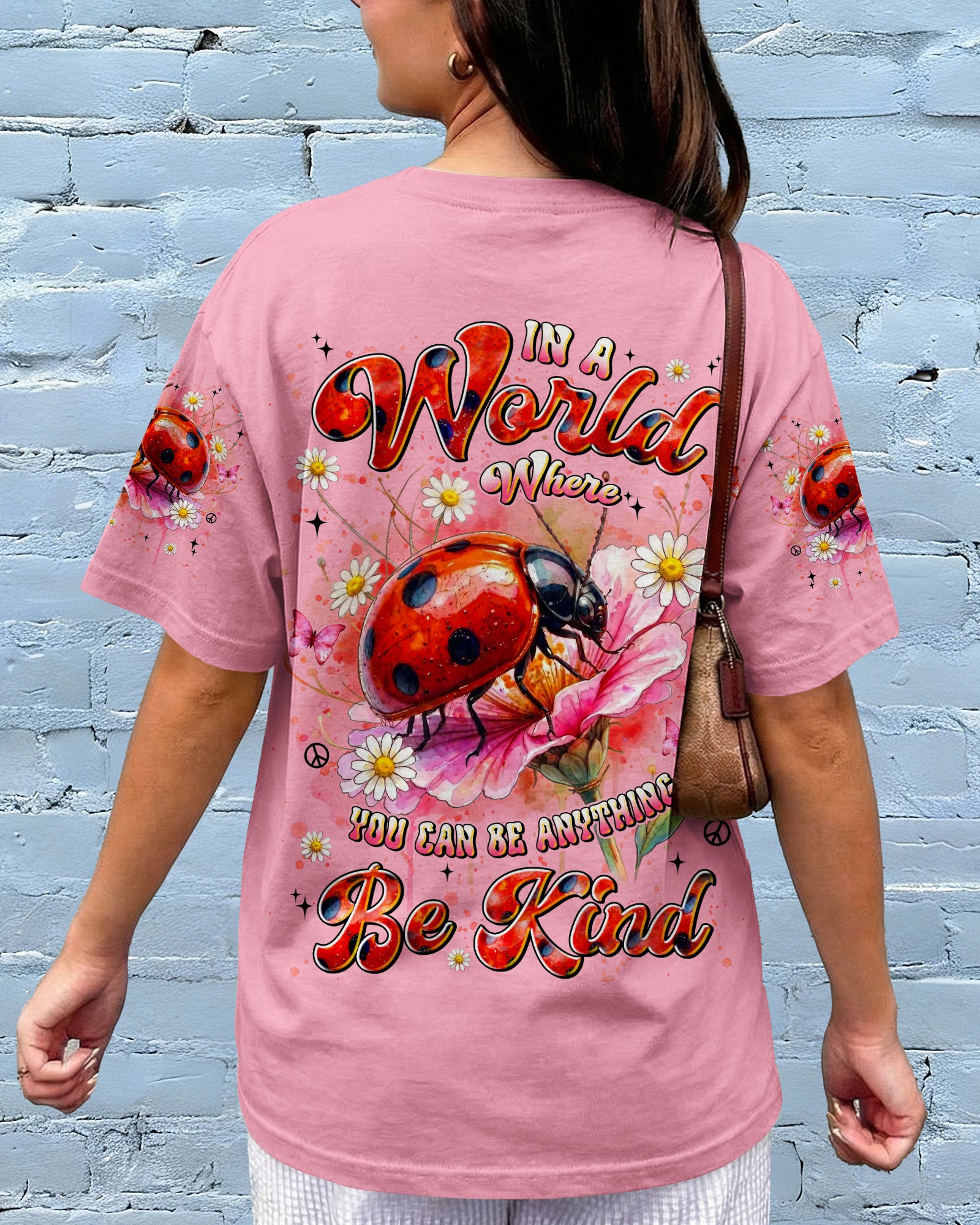 BE KIND LADYBUG ALL OVER PRINT - TYLN0605262