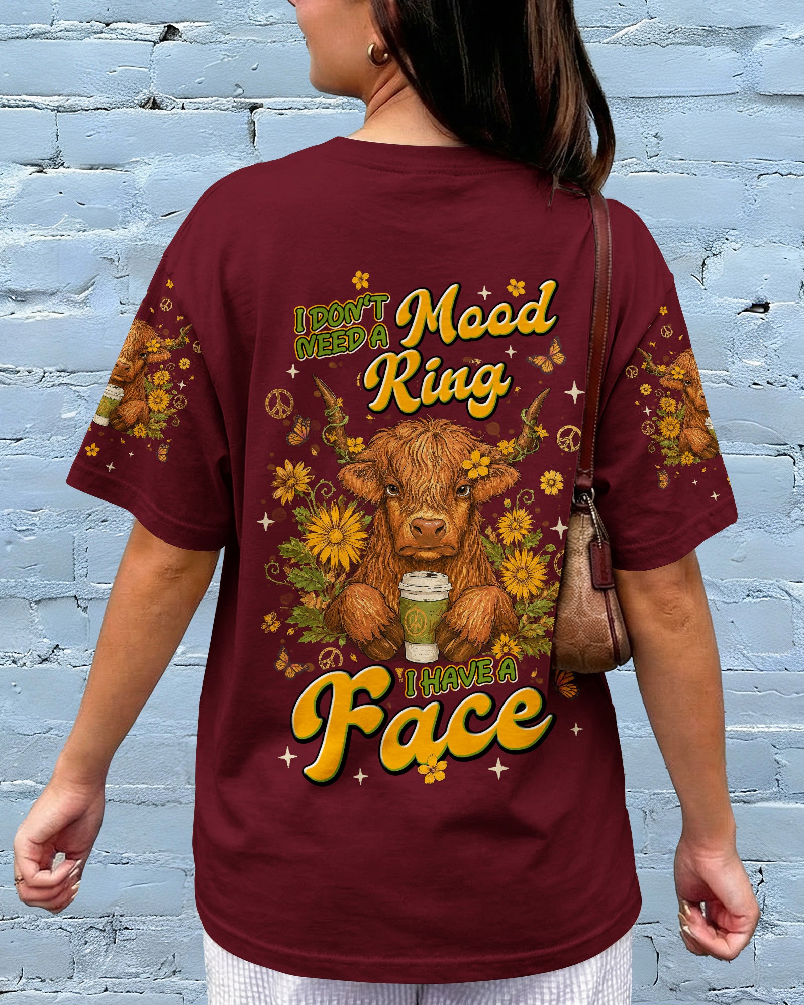 I DON'T NEED A MOOD RING COW ALL OVER PRINT - TLNT2805261
