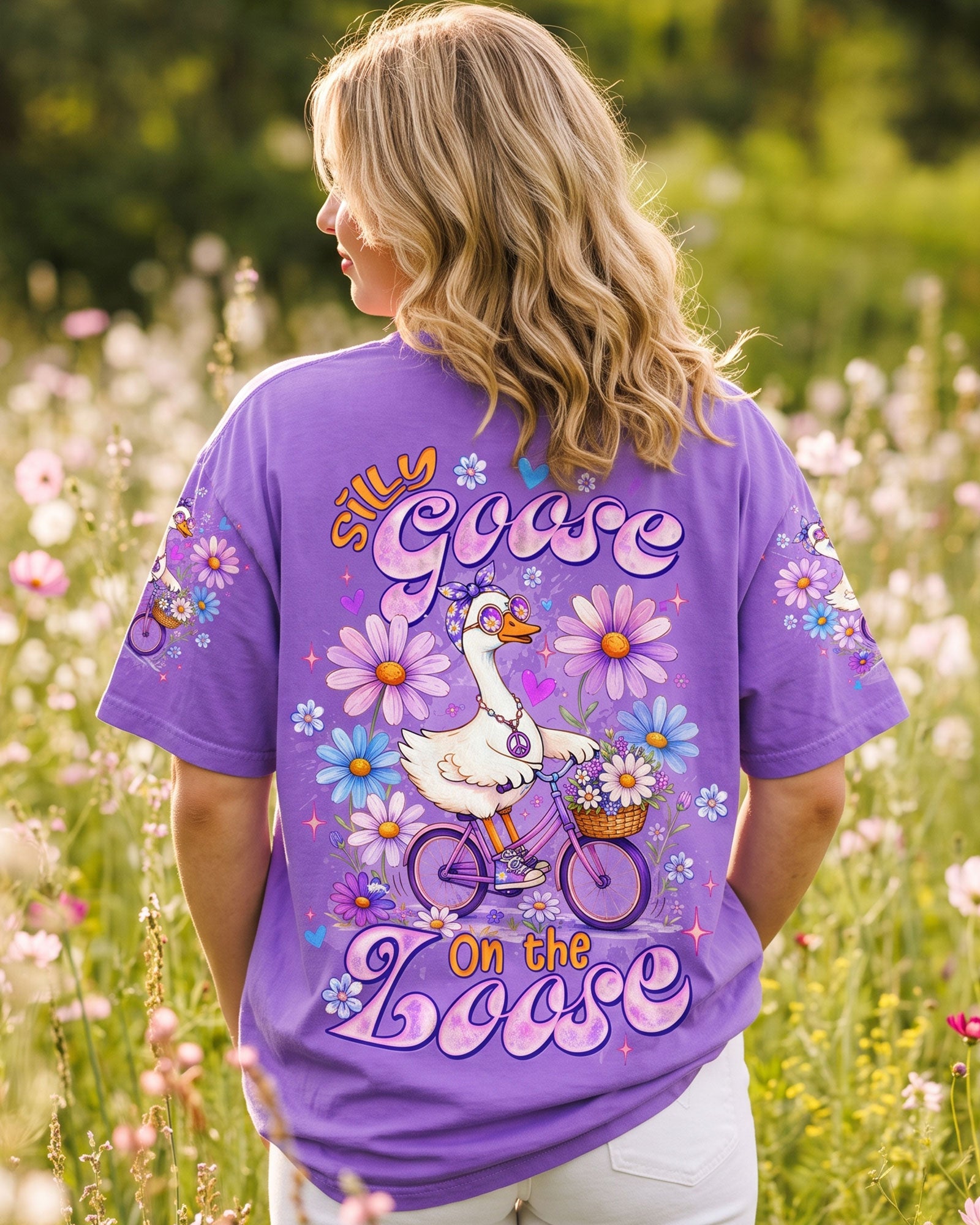 SILLY GOOSE ON THE LOOSE ALL OVER PRINT - TLTW1107261