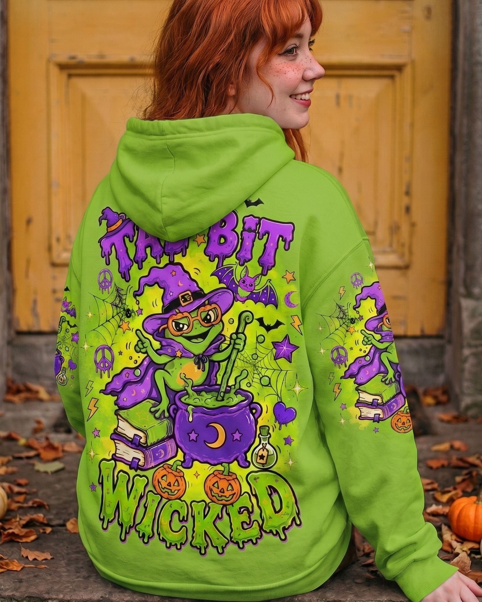 TAD BIT WICKED FROG HALLOWEEN ALL OVER PRINT - TLTW2107261