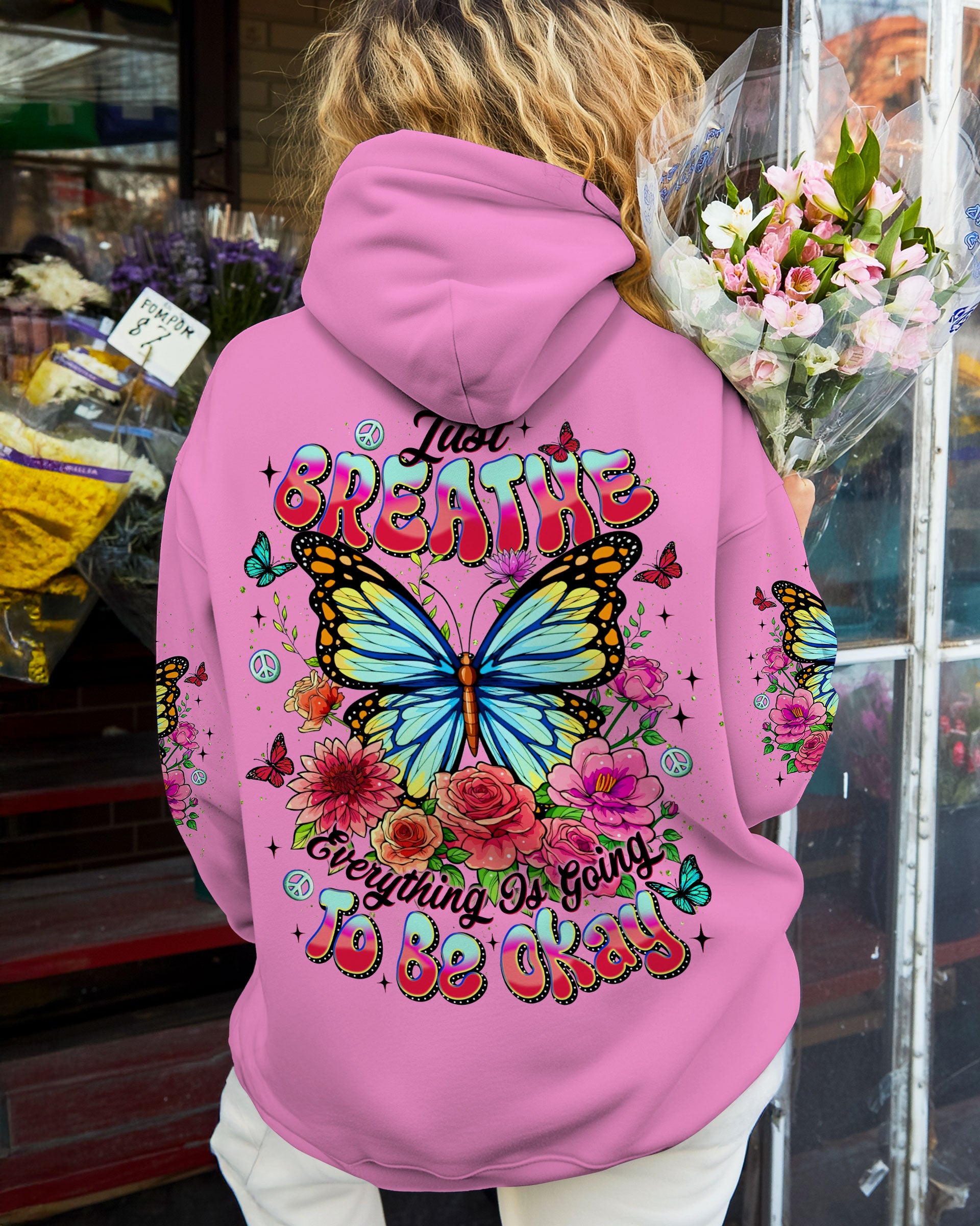 JUST BREATHE BUTTERFLY ALL OVER PRINT - TLNT2608252