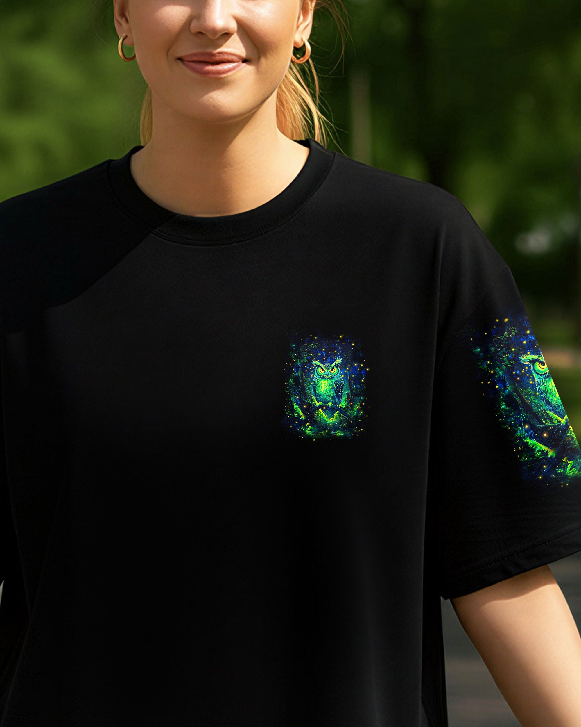 HELLO DARKNESS MY OLD FRIEND OWL ALL OVER PRINT - YHHN2801261