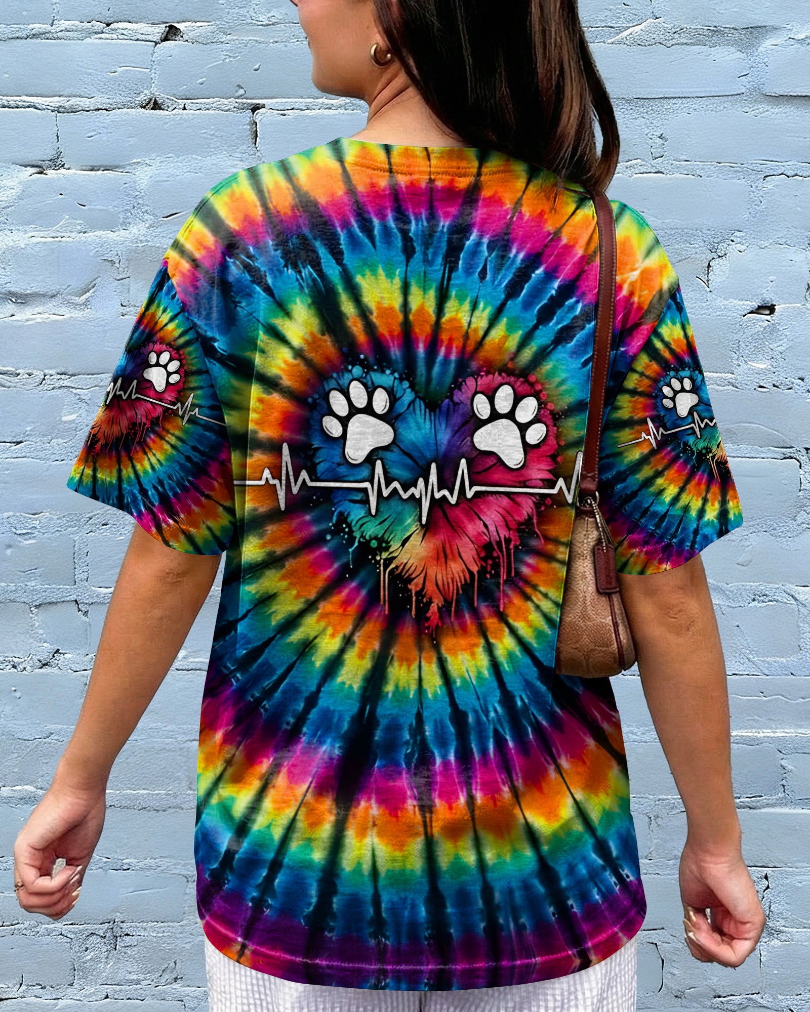 PAW HEARTBEAT COLORFUL ALL OVER PRINT - TYQY1302261