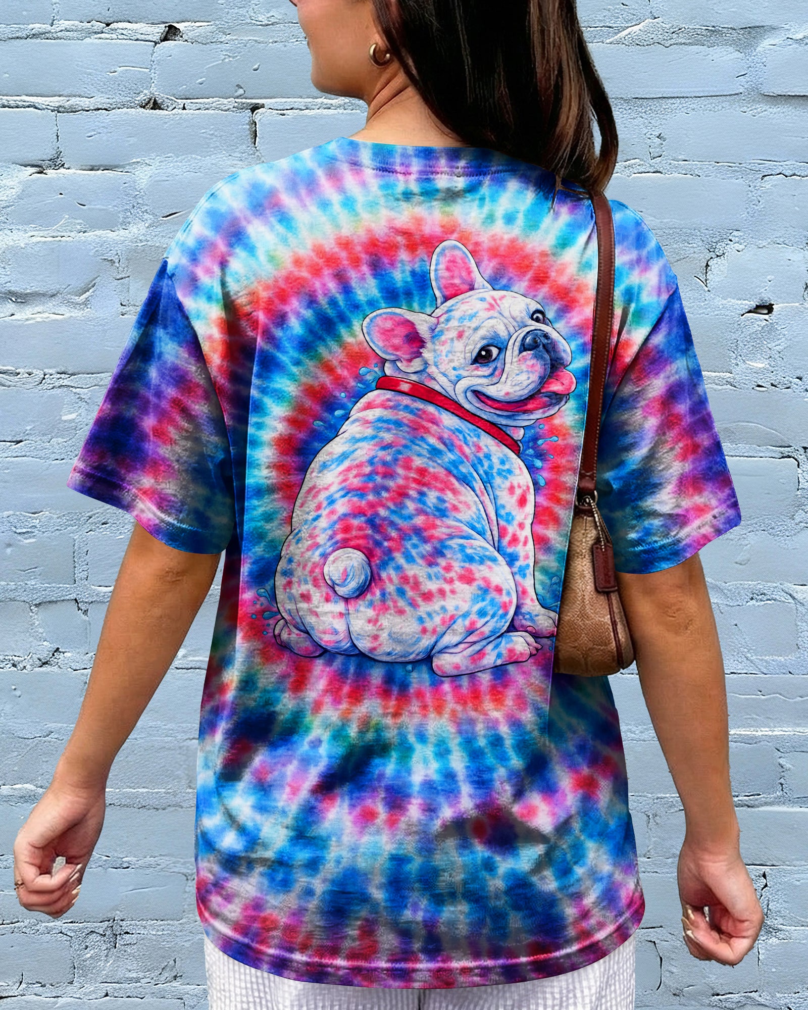 FRENCH BULLDOG SWIRL ALL OVER PRINT - TLNO0903261
