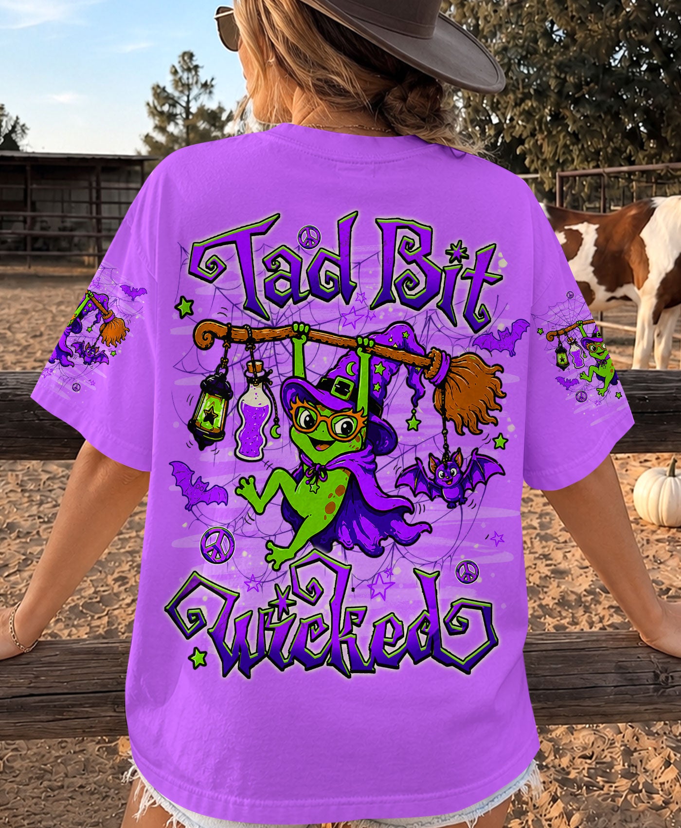 TAD BIT WICKED FROG HALLOWEEN ALL OVER PRINT - TLHN2407263