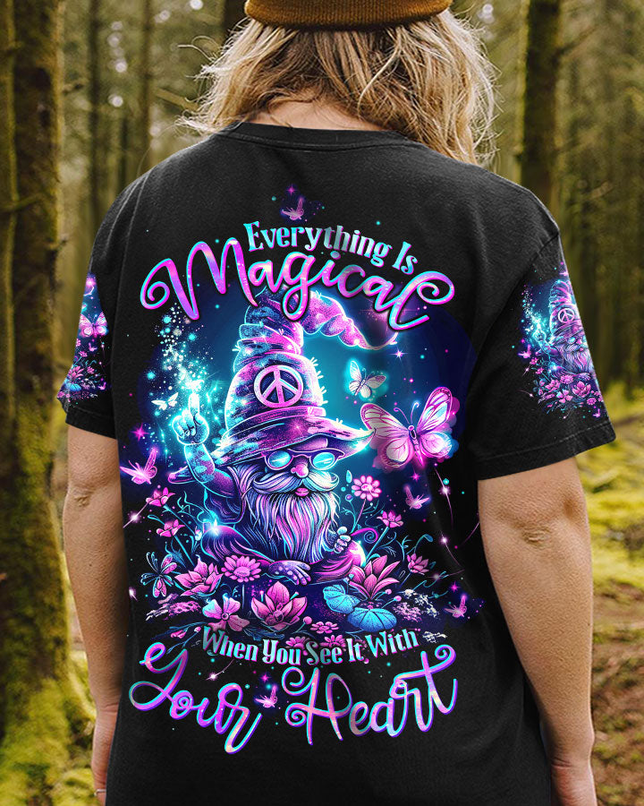 EVERYTHING IS MAGICAL GNOME ALL OVER PRINT - TLTW1503242