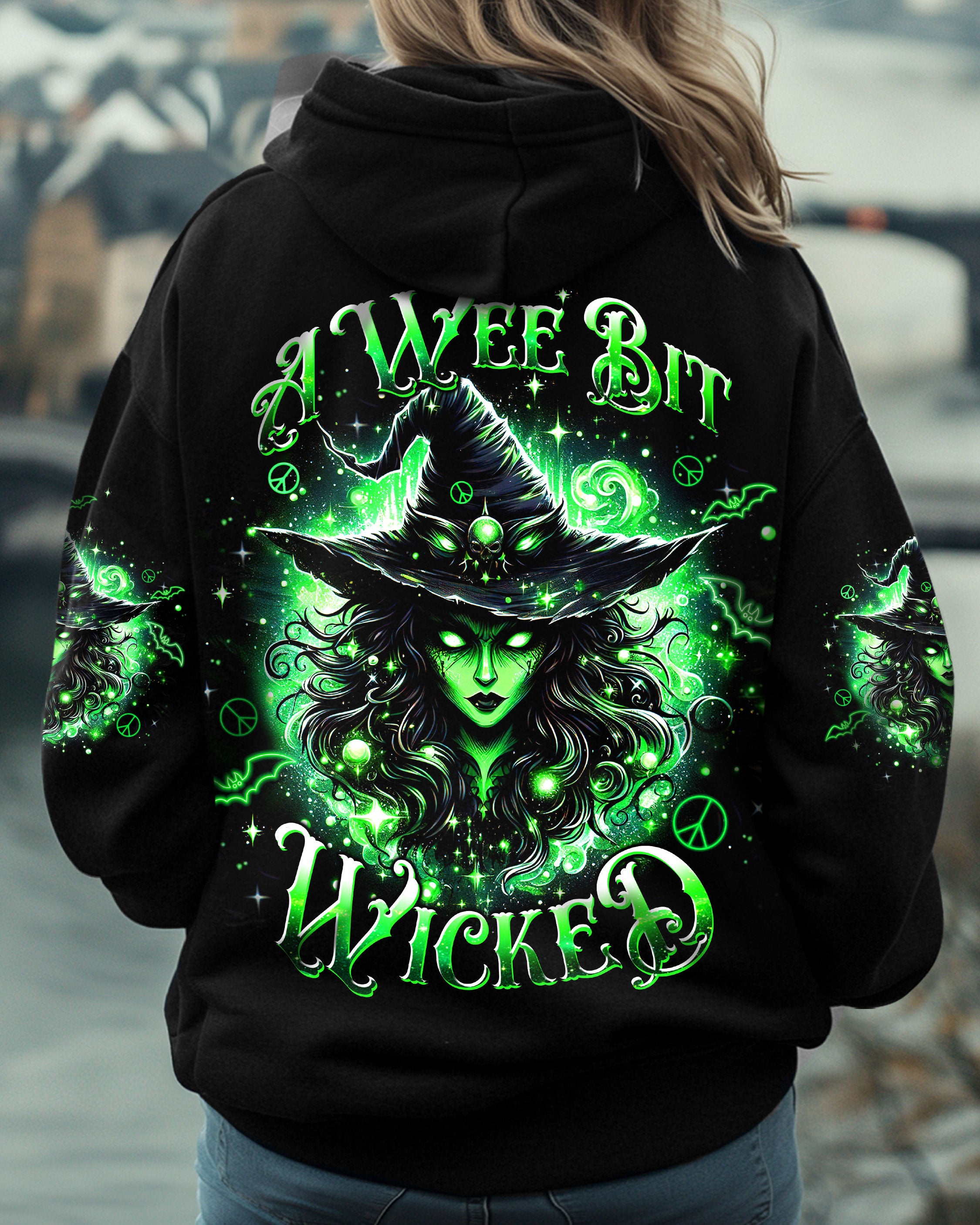 A WEE BIT WICKED HALLOWEEN ALL OVER PRINT - TLTW1206252