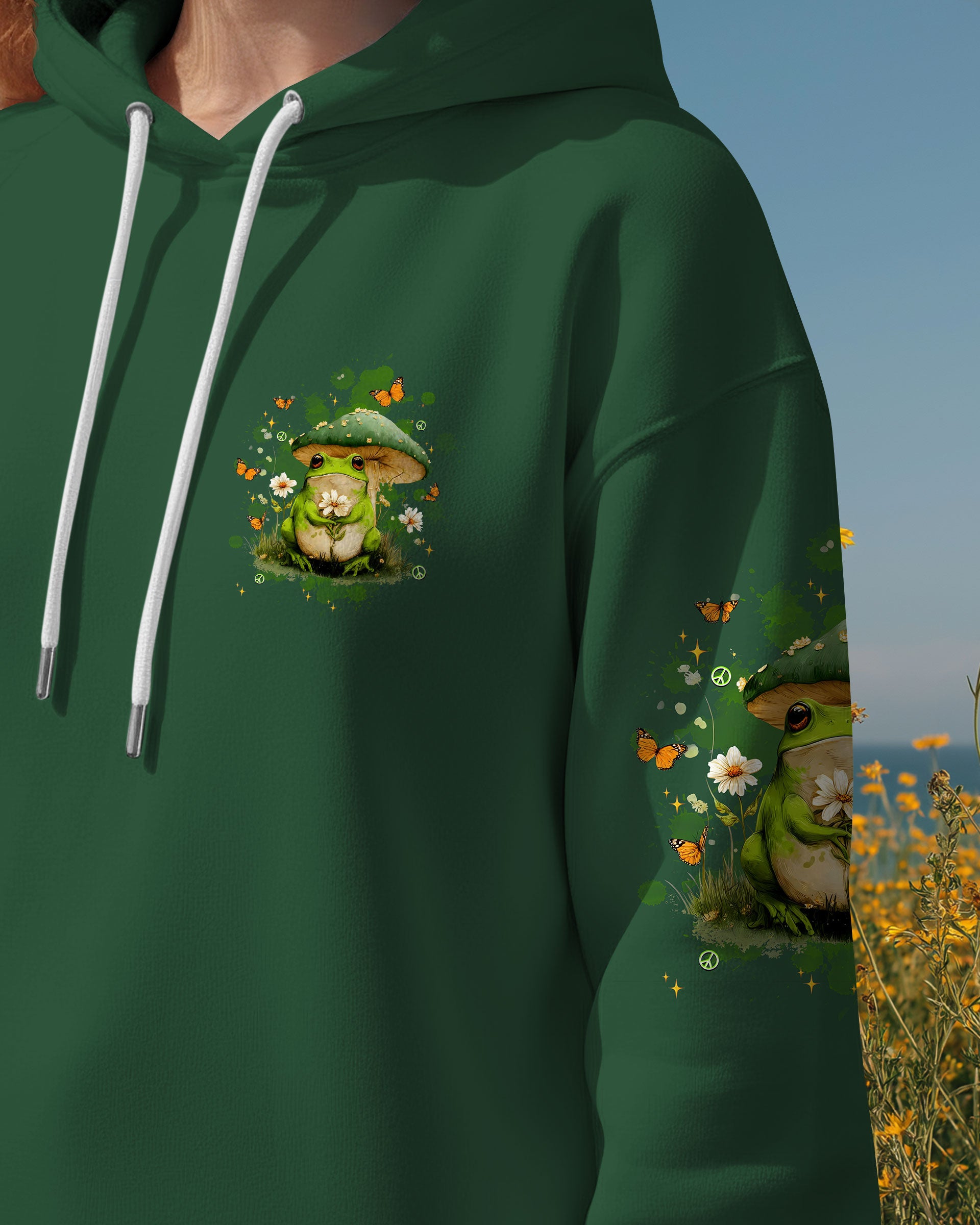 JUST BREATHE FROG  ALL OVER PRINT - TLTW2810252