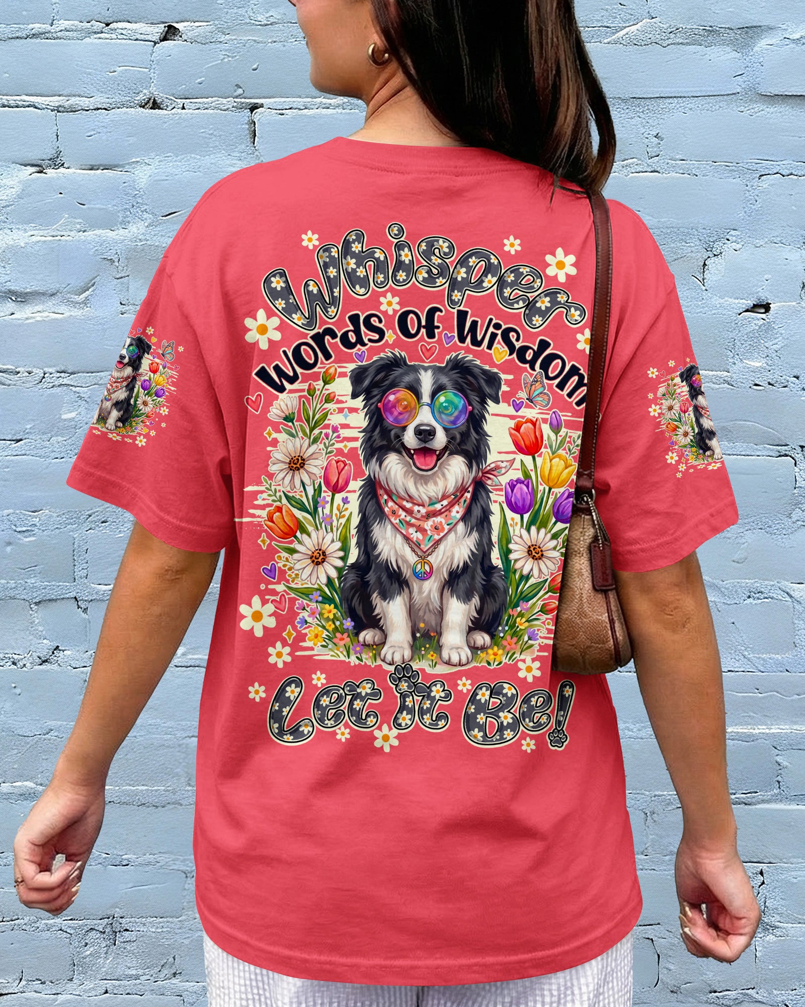 WHISPER WORDS OF WISDOM LET IT BE BORDER COLLIE DOG ALL OVER PRINT - TY2205261