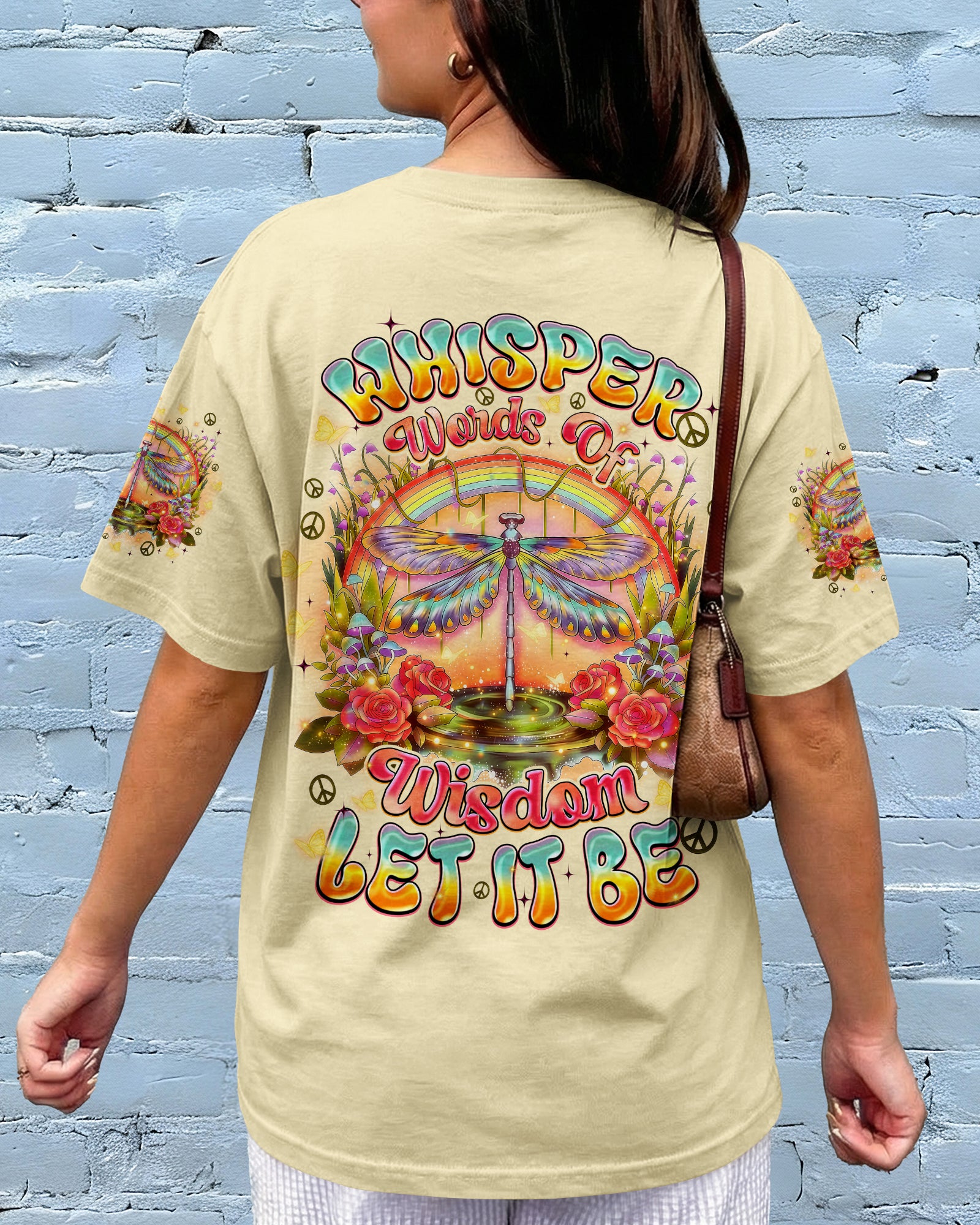 WHISPER WORDS OF WISDOM LET IT BE DRAGONFLY ALL OVER PRINT - TYQY3001261