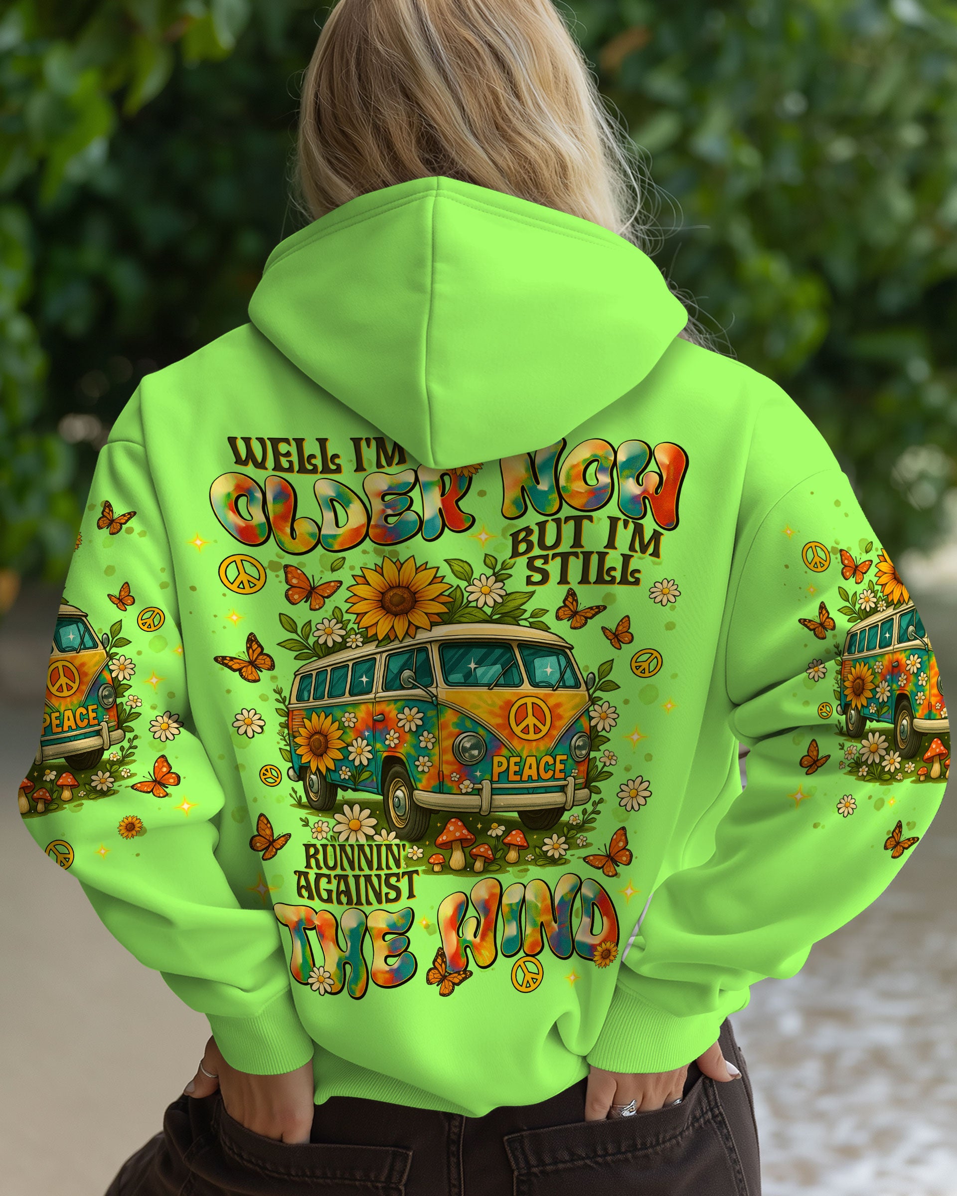 RUNNING AGAINST THE WIND BUS FLORAL ALL OVER PRINT - TLNT1009254