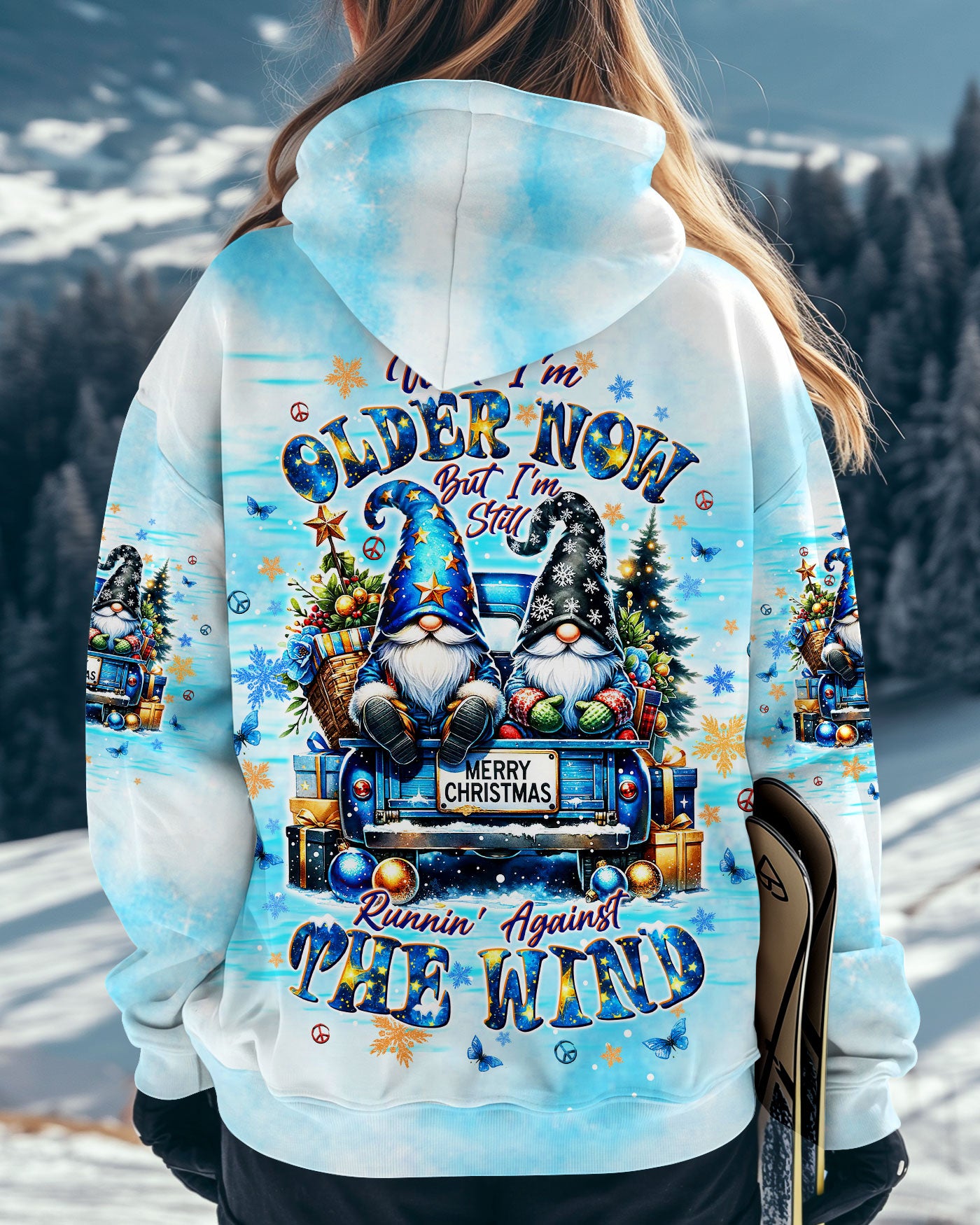 RUNNING AGAINST THE WIND BUS GNOME CHRISTMAS ALL OVER PRINT - TLTW2210243