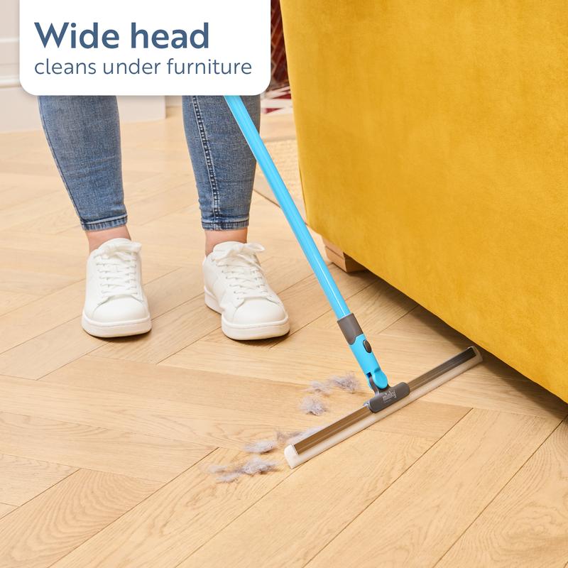 🧼LAST DAY SALE: Only £12.99! 🔥🔥Minky Flexi Edge Sweeper: Multi-Surface Cleaning for Floors, Carpets & Windows