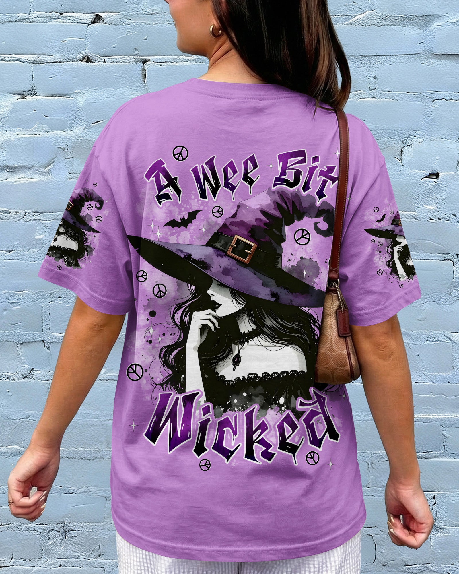 A WEE BIT WICKED HALLOWEEN ALL OVER PRINT - TYPQ2507261