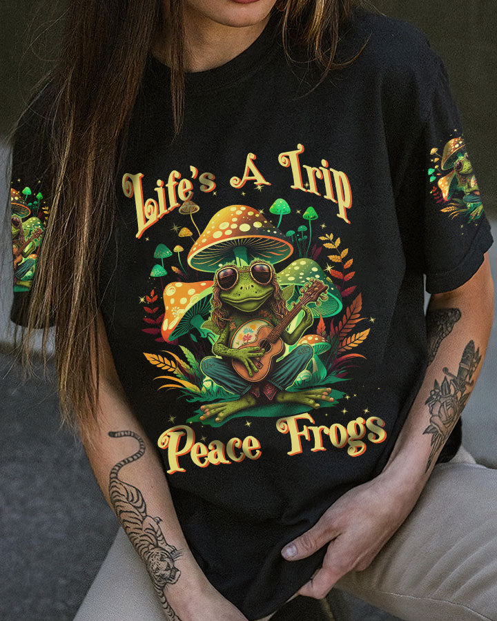 PEACE FROGS ALL OVER PRINT - TYTW2702231